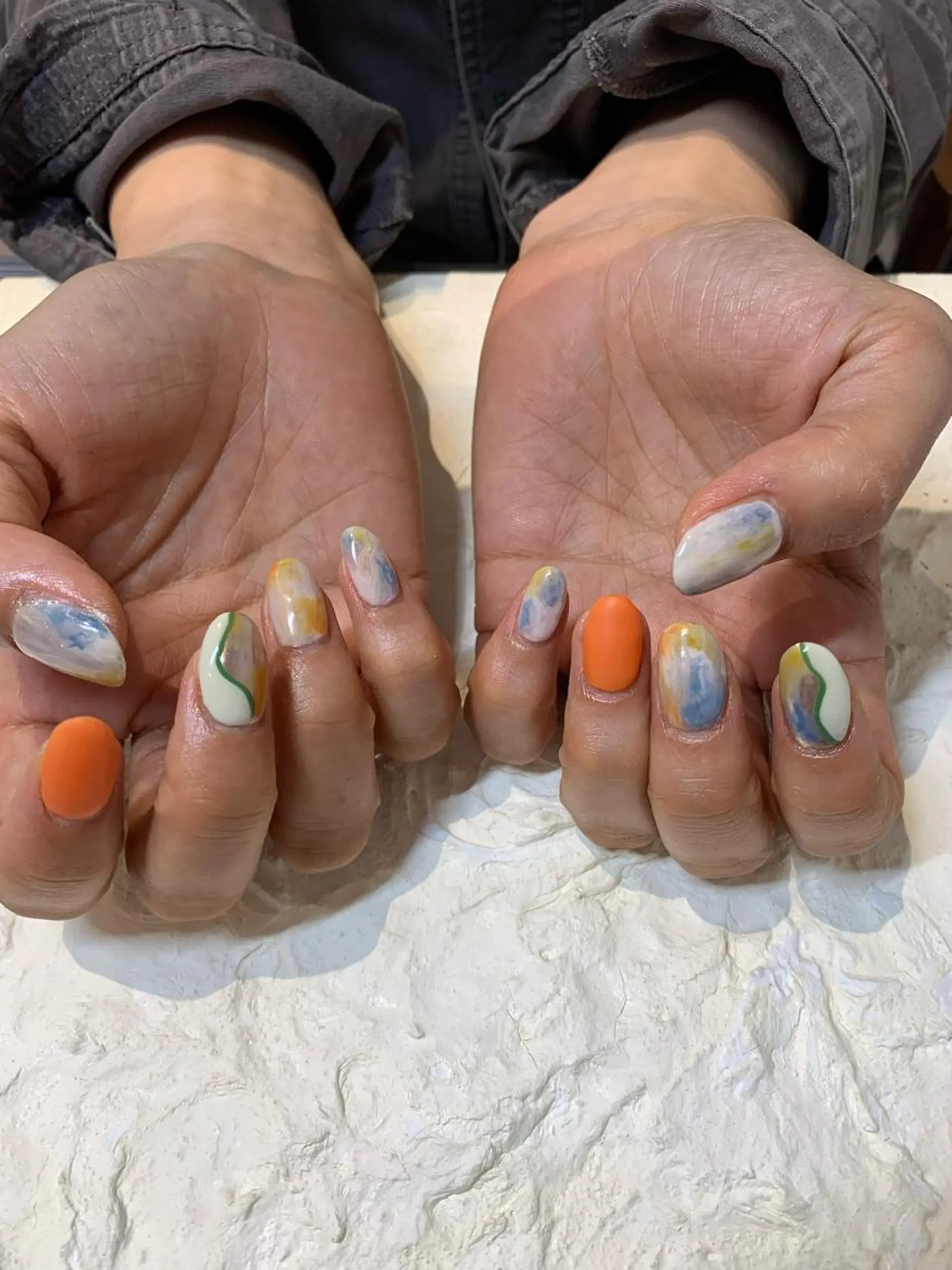 ネイル マキノ ユイのネイルデザイン