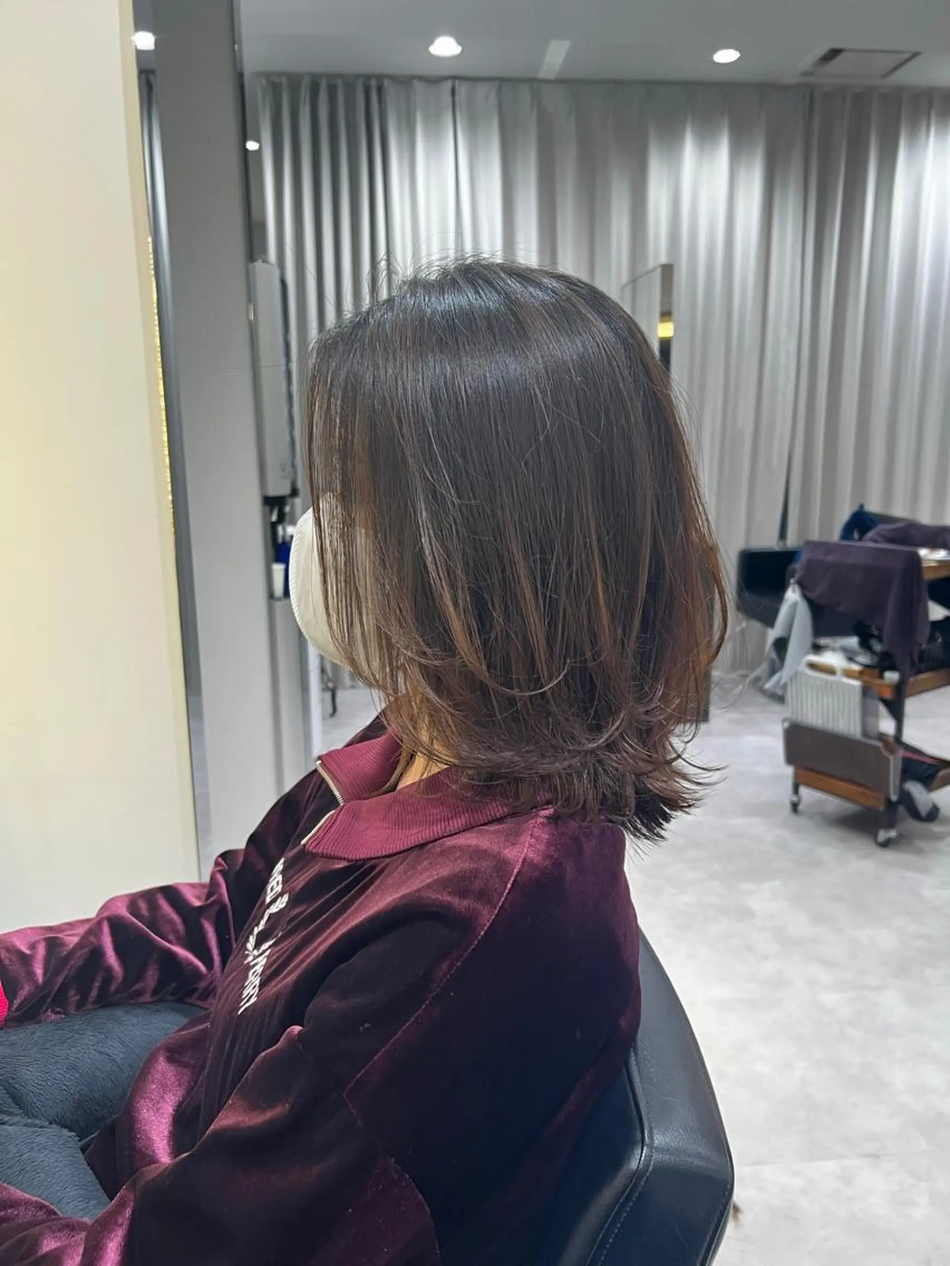 ミディアム 浅野賢哉🌟縮毛 矯正、ショート🌟のヘアスタイル