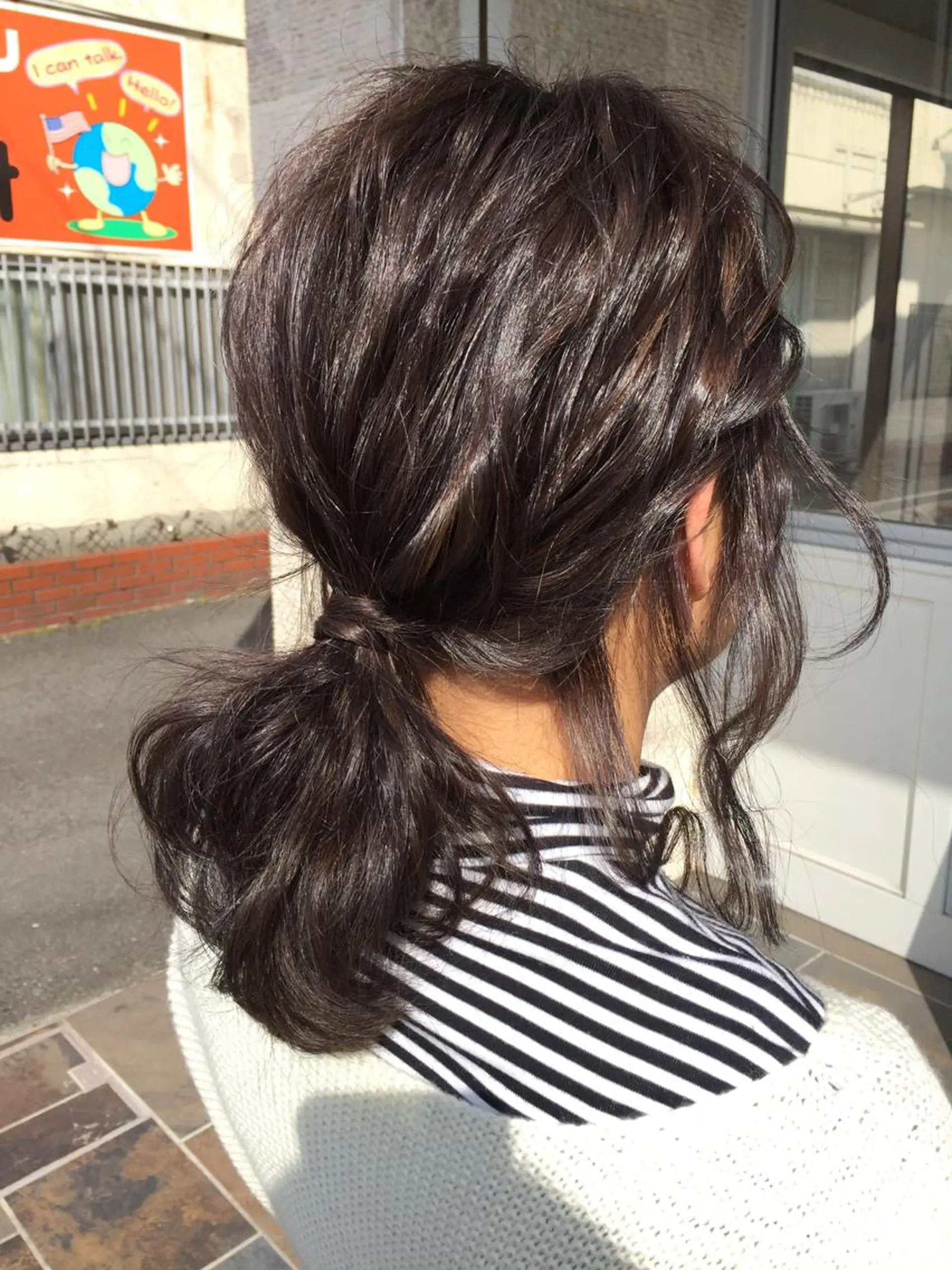 ミディアム カラー ヘアアレンジ ハイライトカラー 3Dハイライト ハイライト Mariana/ 鶴原-ハイライトのヘアスタイル