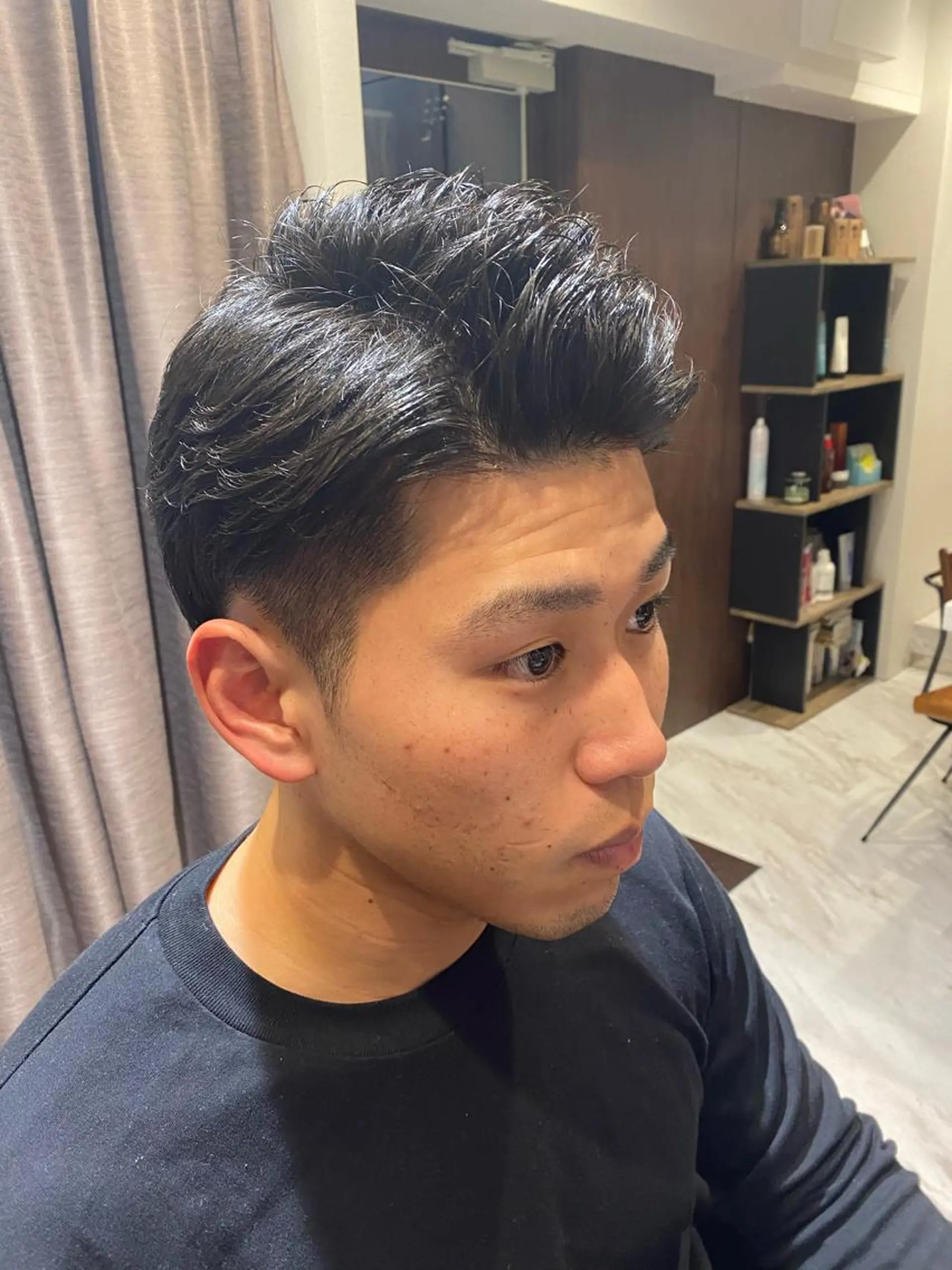 ショート ショートヘア 小野 大輔のヘアスタイル