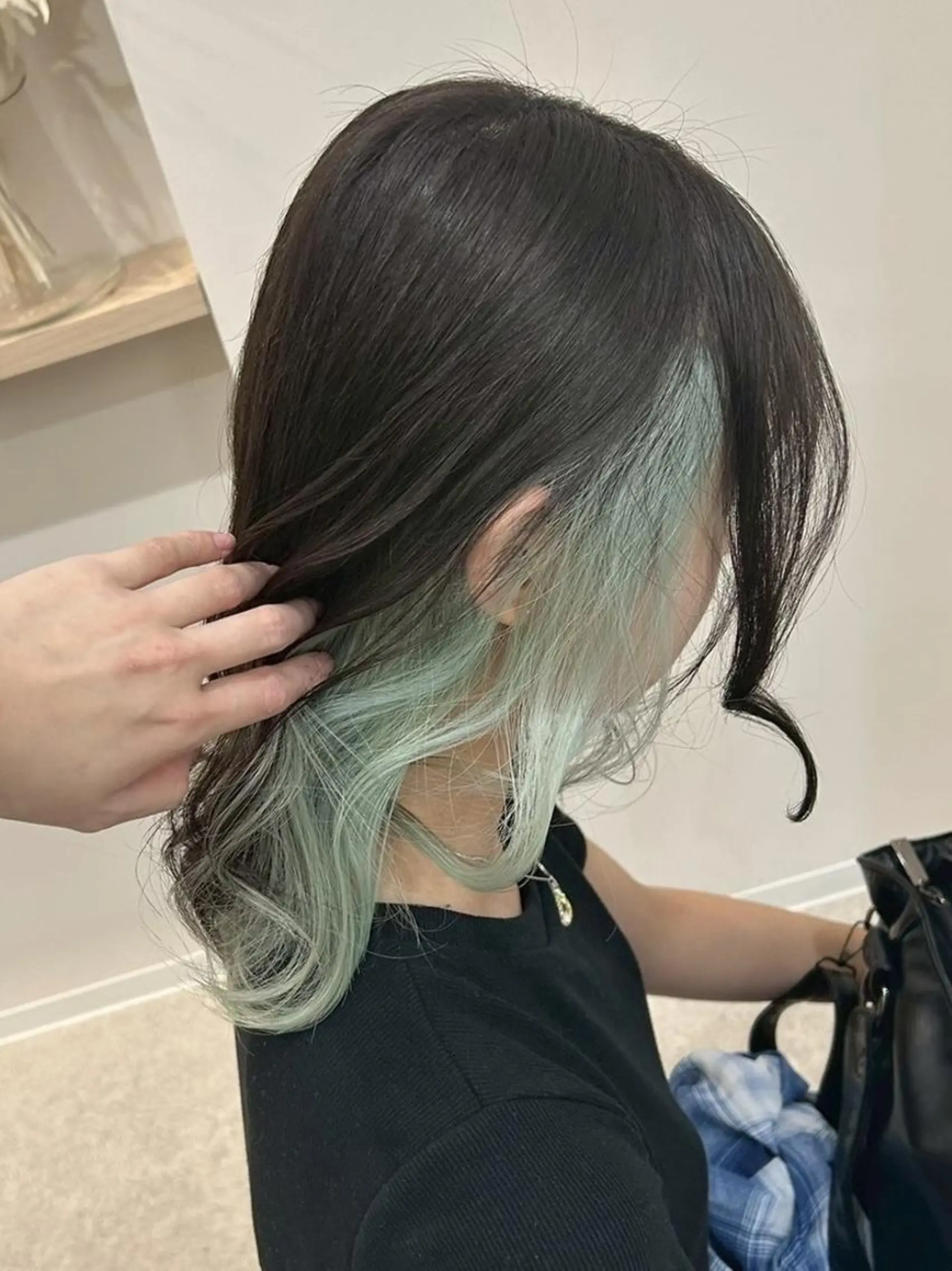 ミディアム カラー ブリーチ ダブルカラー ヘアカラー トリートメント ✨【公式】 juhl.横浜✨のヘアスタイル