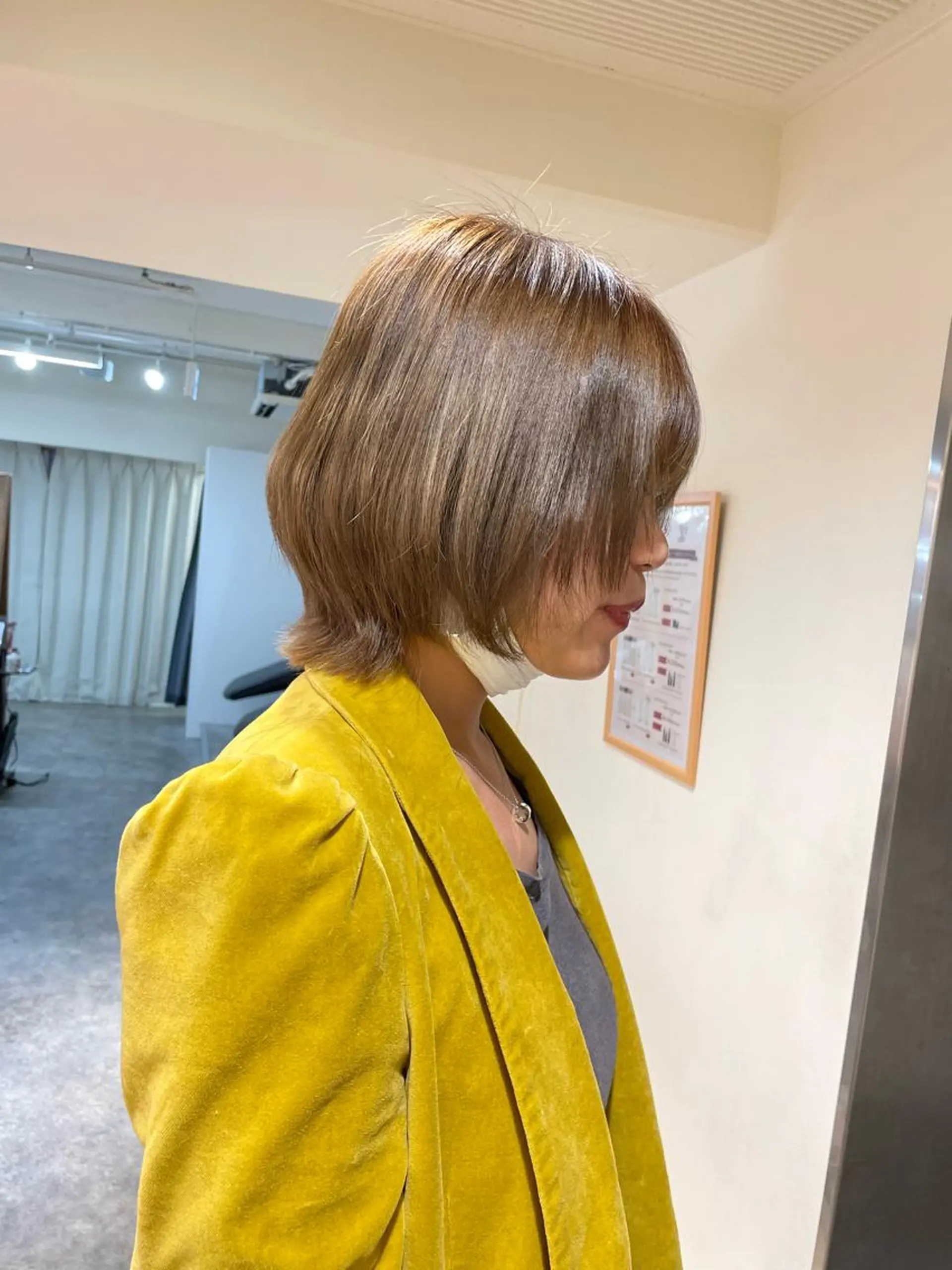 ミディアム ウルフカット カット ヘアカラー ♡透明感/艶カラー/ M a I ♡のヘアスタイル