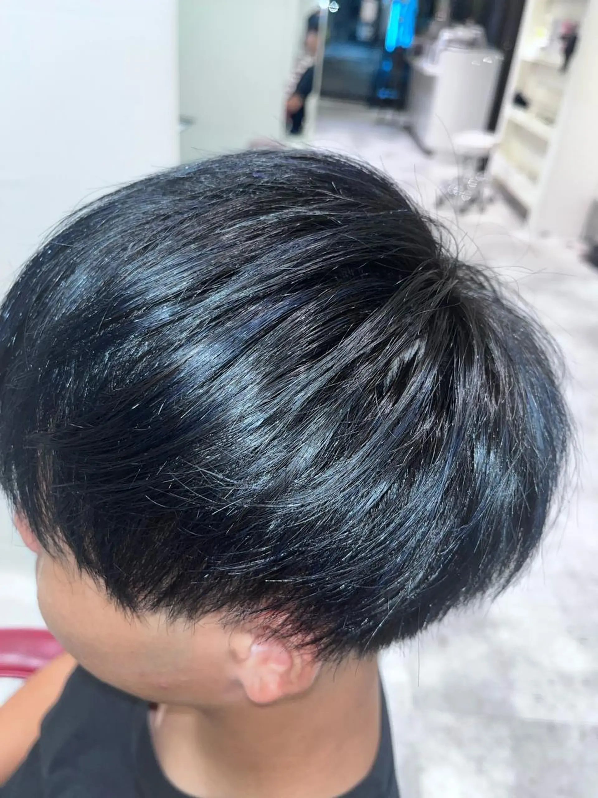 カラー メンズ メンズメッシュ メッシュ 縮毛/髪質改善 上野颯太のヘアスタイル