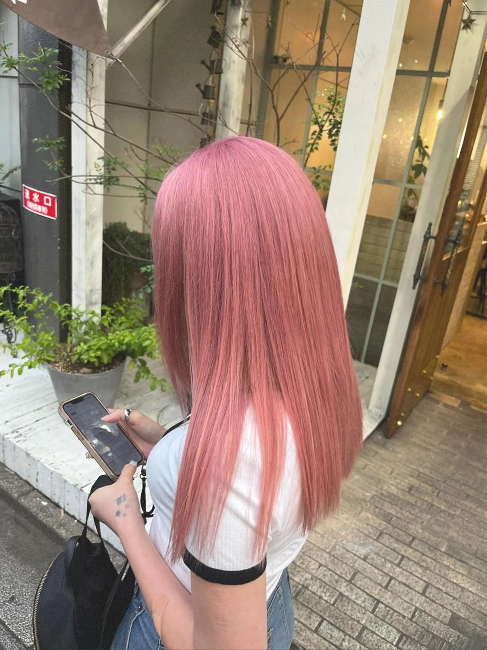 ショート カラー ピンクカラー 艶髪カラー😊 西久保光✂️のヘアスタイル