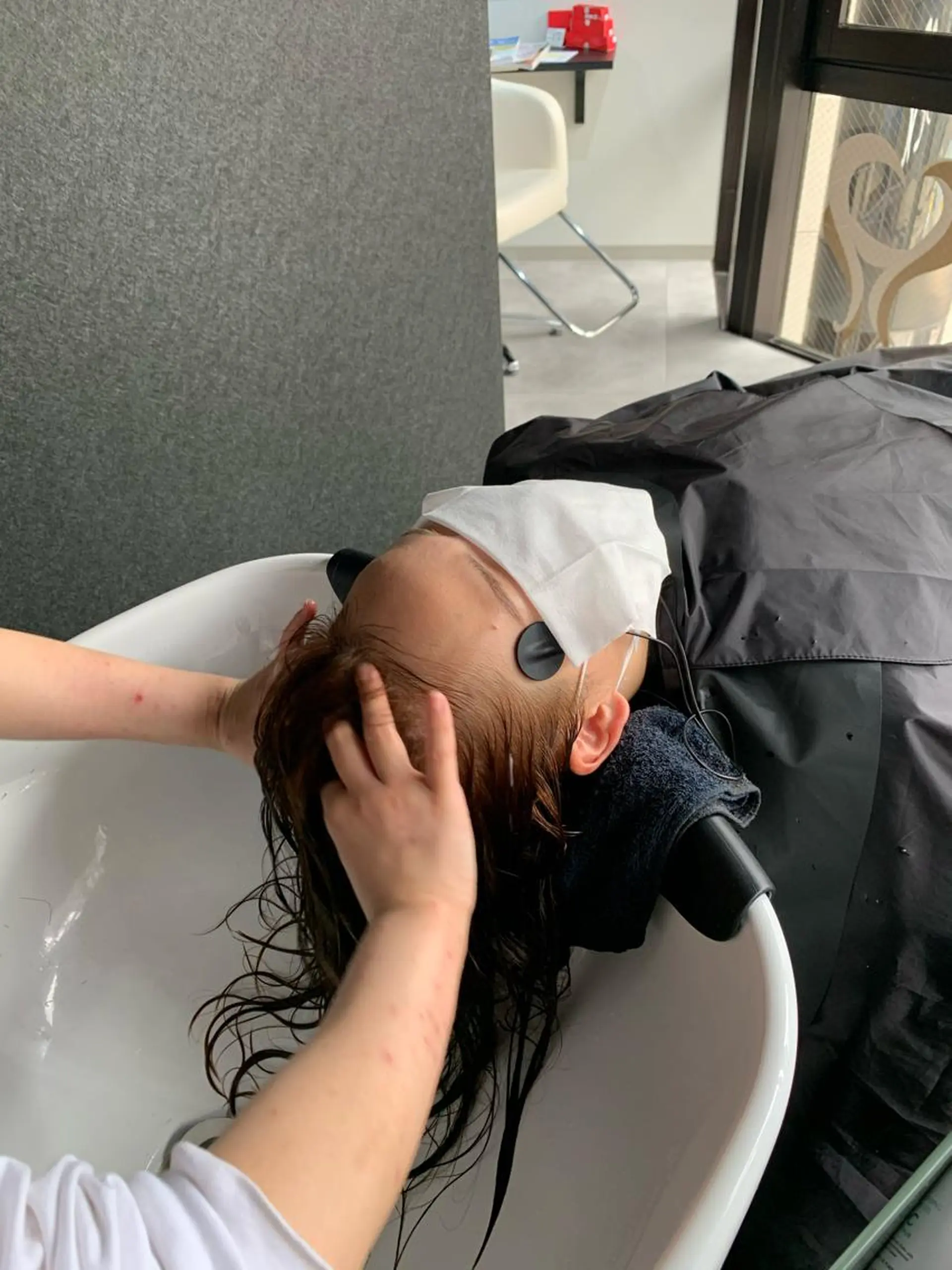 セミロング トリートメント ヘッドスパ シェアハピ 隼人のヘアスタイル