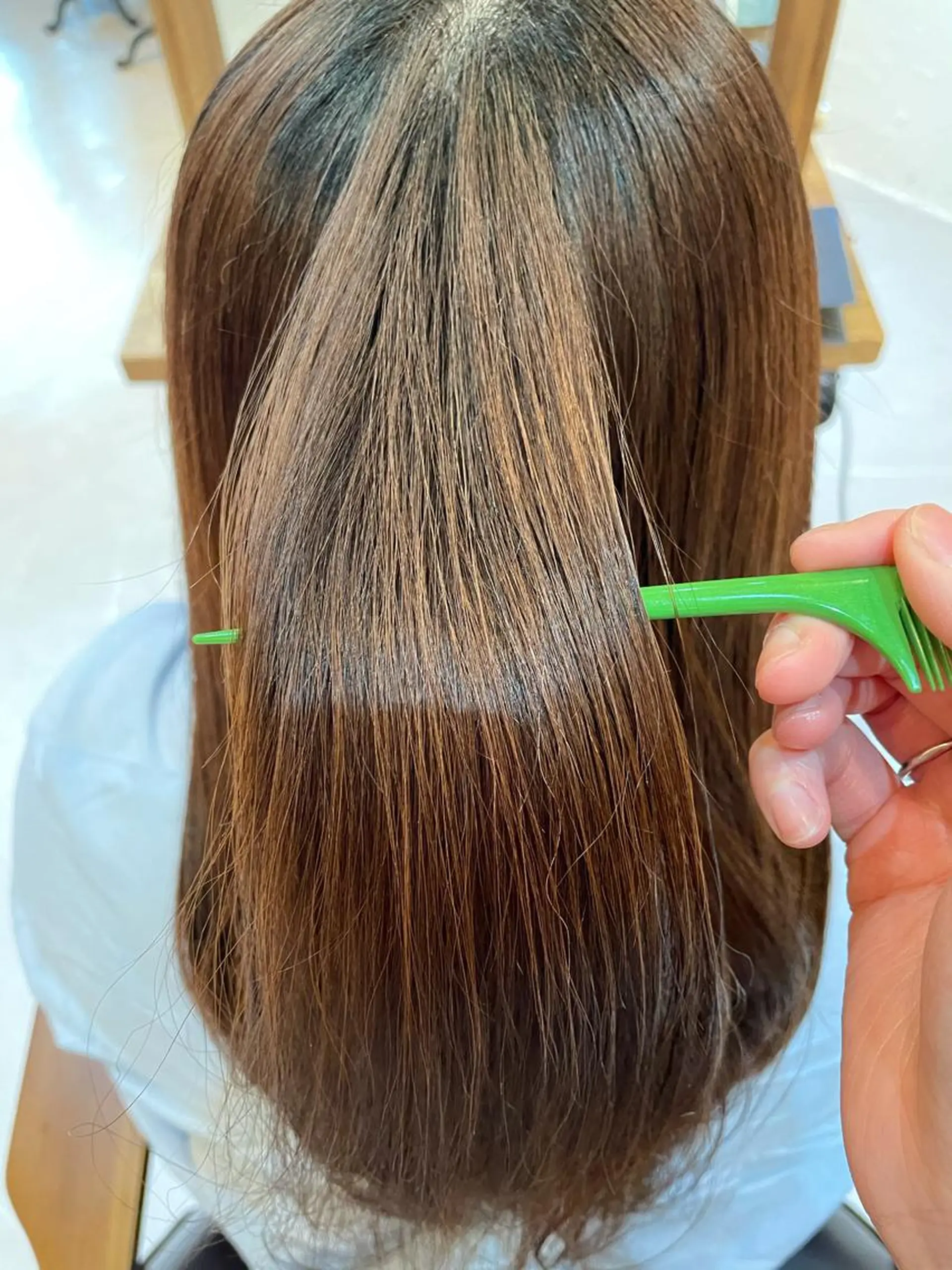 ロング 清水 美雪のヘアスタイル