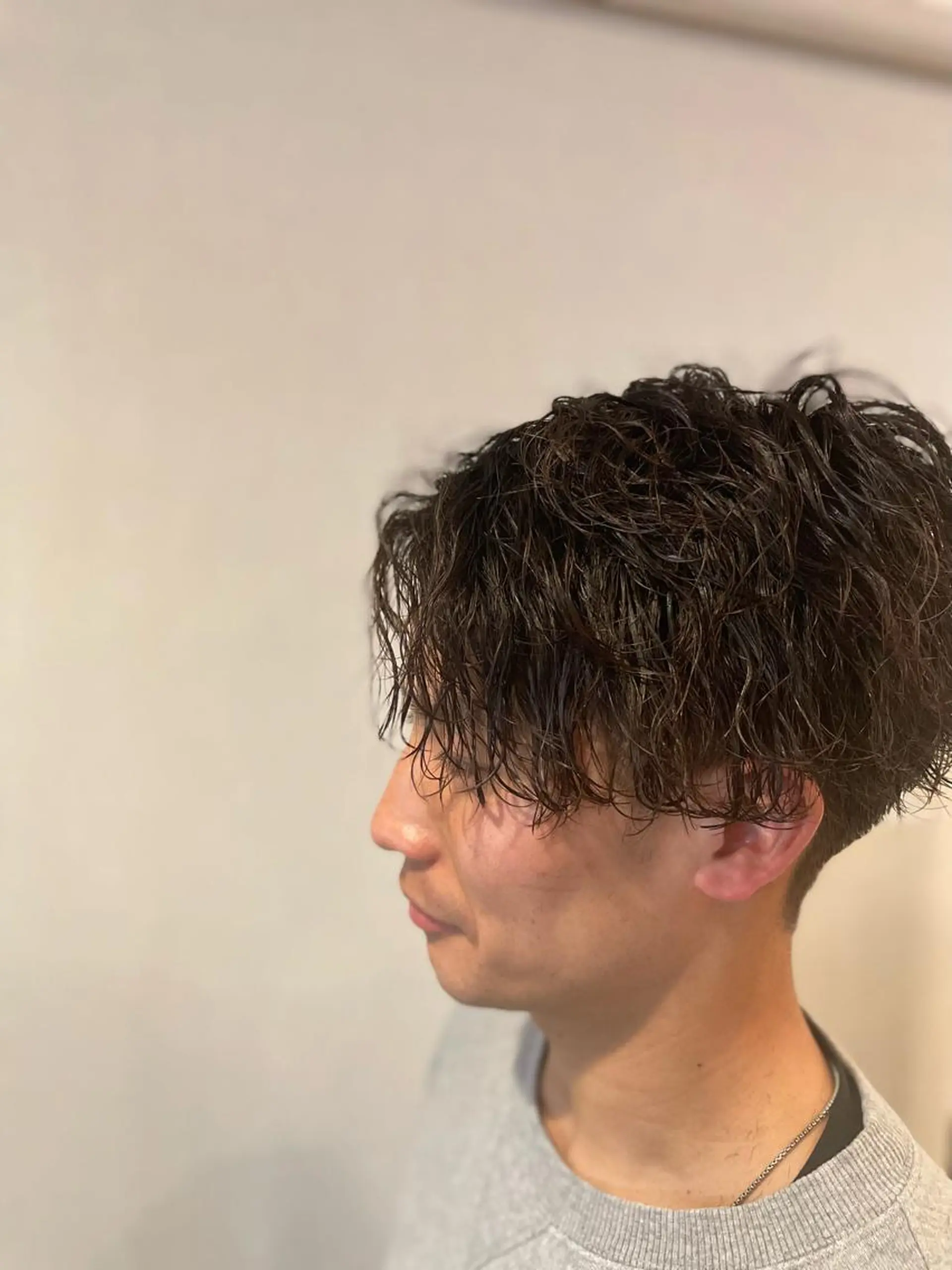 パーマ メンズ 伊丹Pilina 山田のヘアスタイル