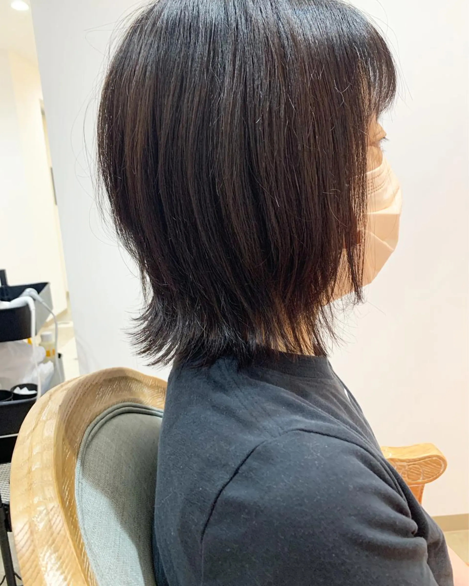 ミディアム ウルフカット ショート&ボブ井上 菜樹のヘアスタイル