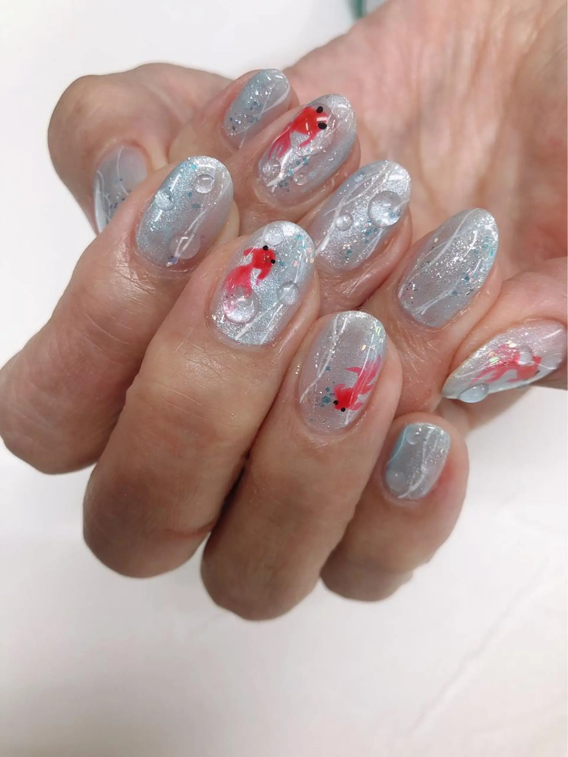 ネイル マグネットネイル ハンドネイル ハンドケア FASTNAIL PLUS 新宿店のネイルデザイン