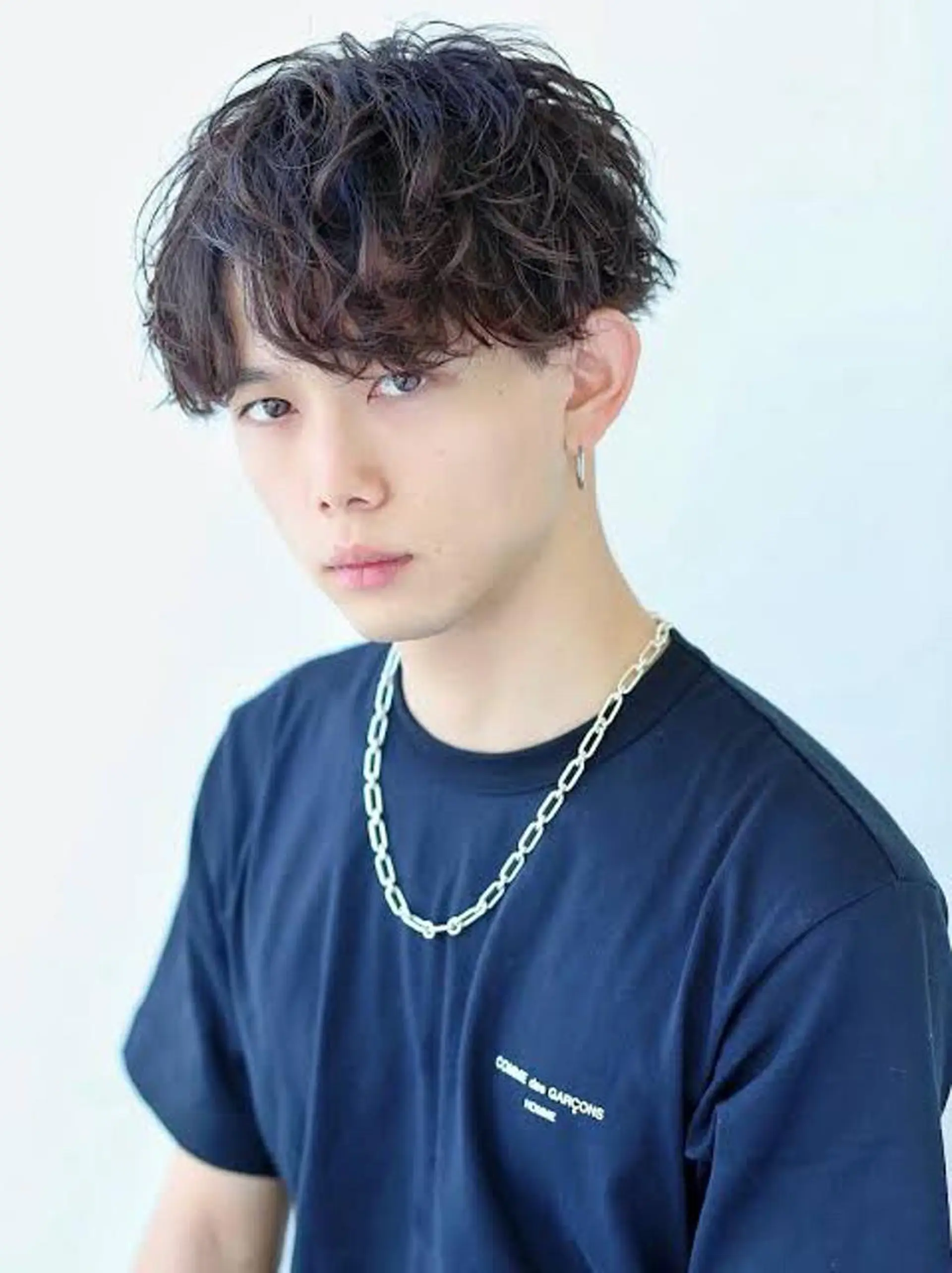 ショート パーマ メンズ カット パーマ HATSUMEI ゆうまのヘアスタイル