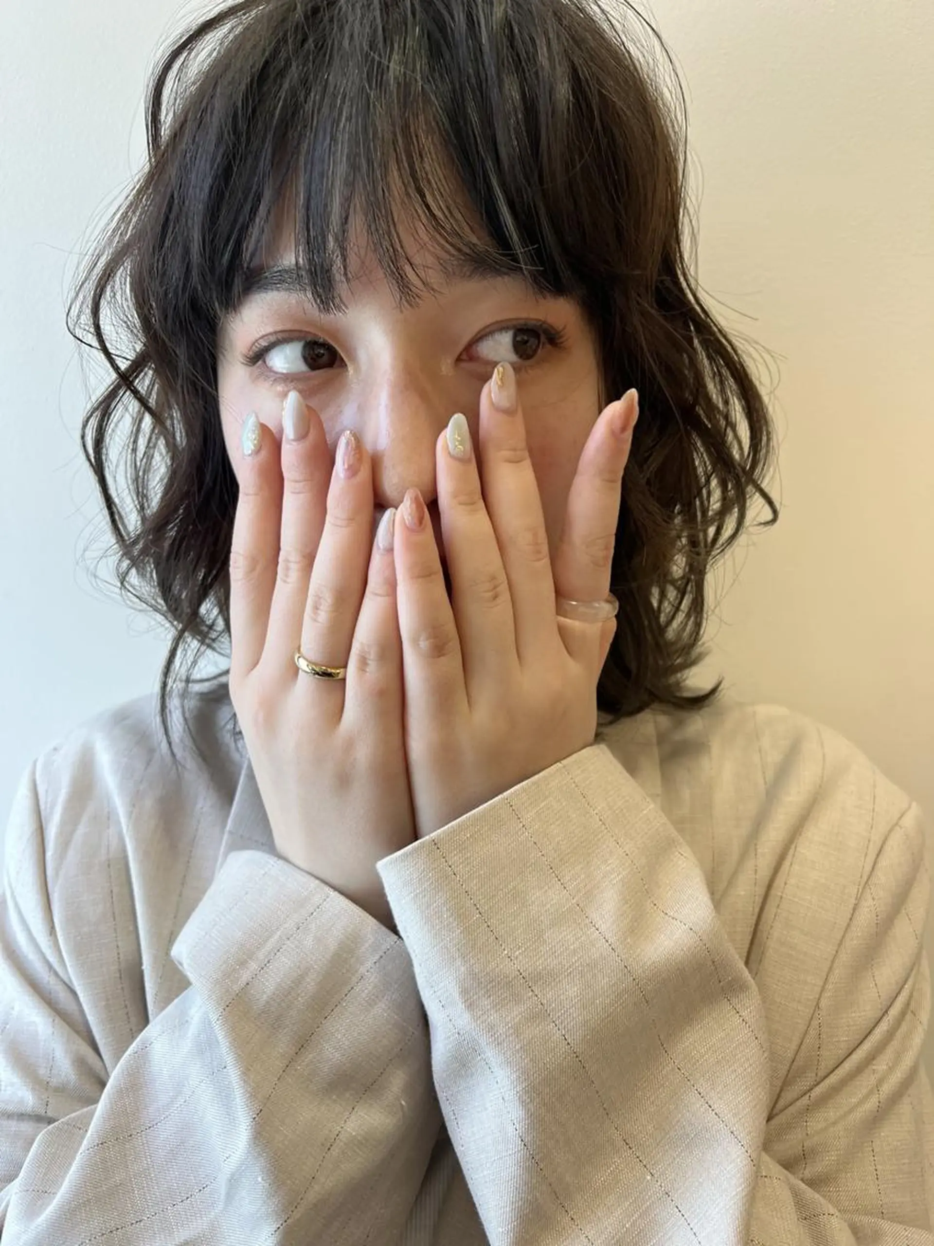 ミディアム カラー カット ヘアカラー ボブ🍊暖色カラー 浅草【Bob美容師】のヘアスタイル