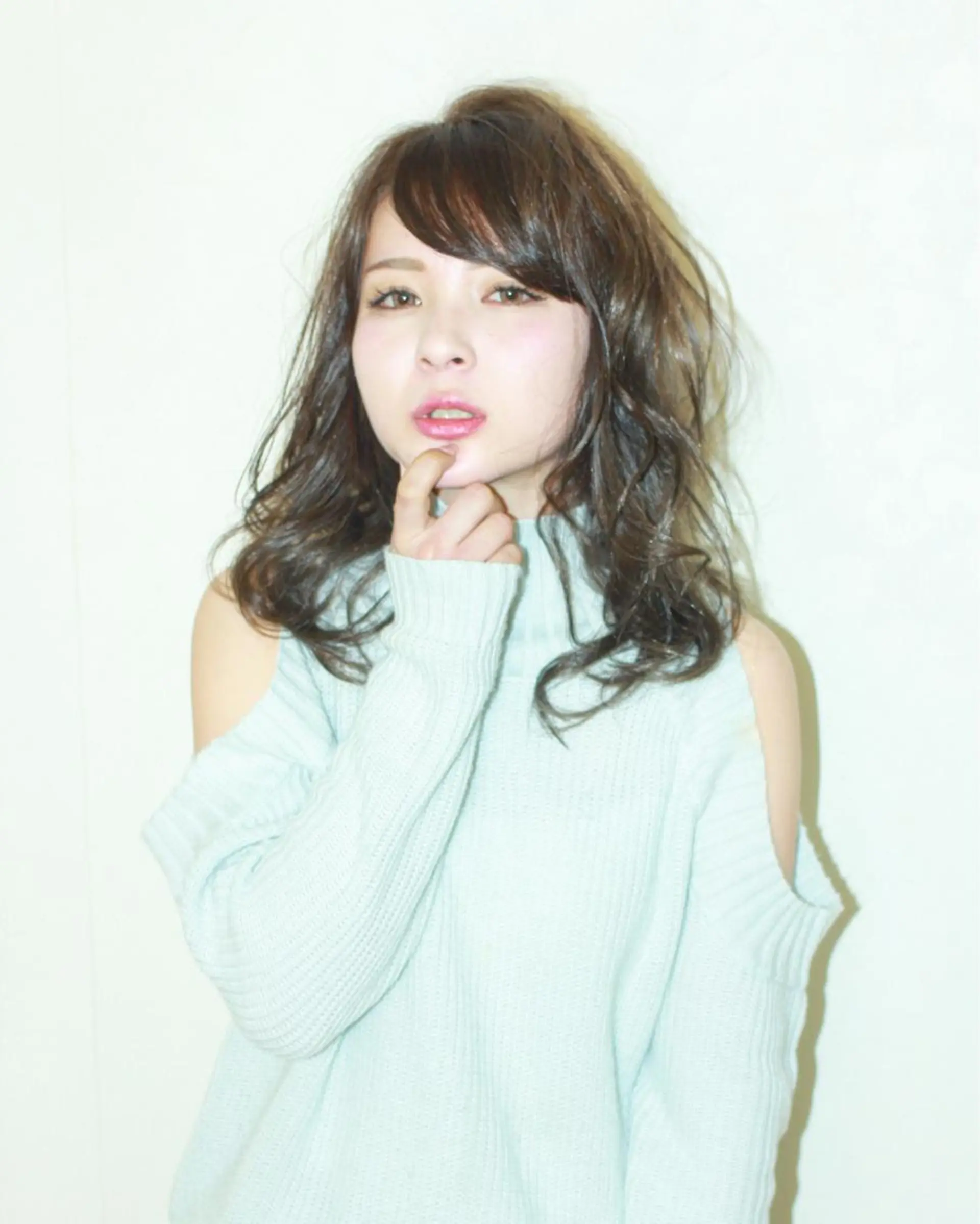 ミディアム カラー 佐野 寛のヘアスタイル