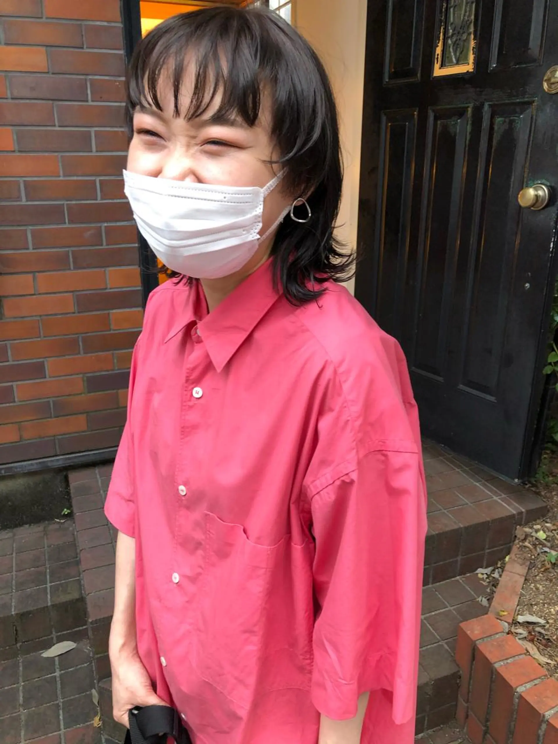 ミディアム カラー eri kinjoのヘアスタイル