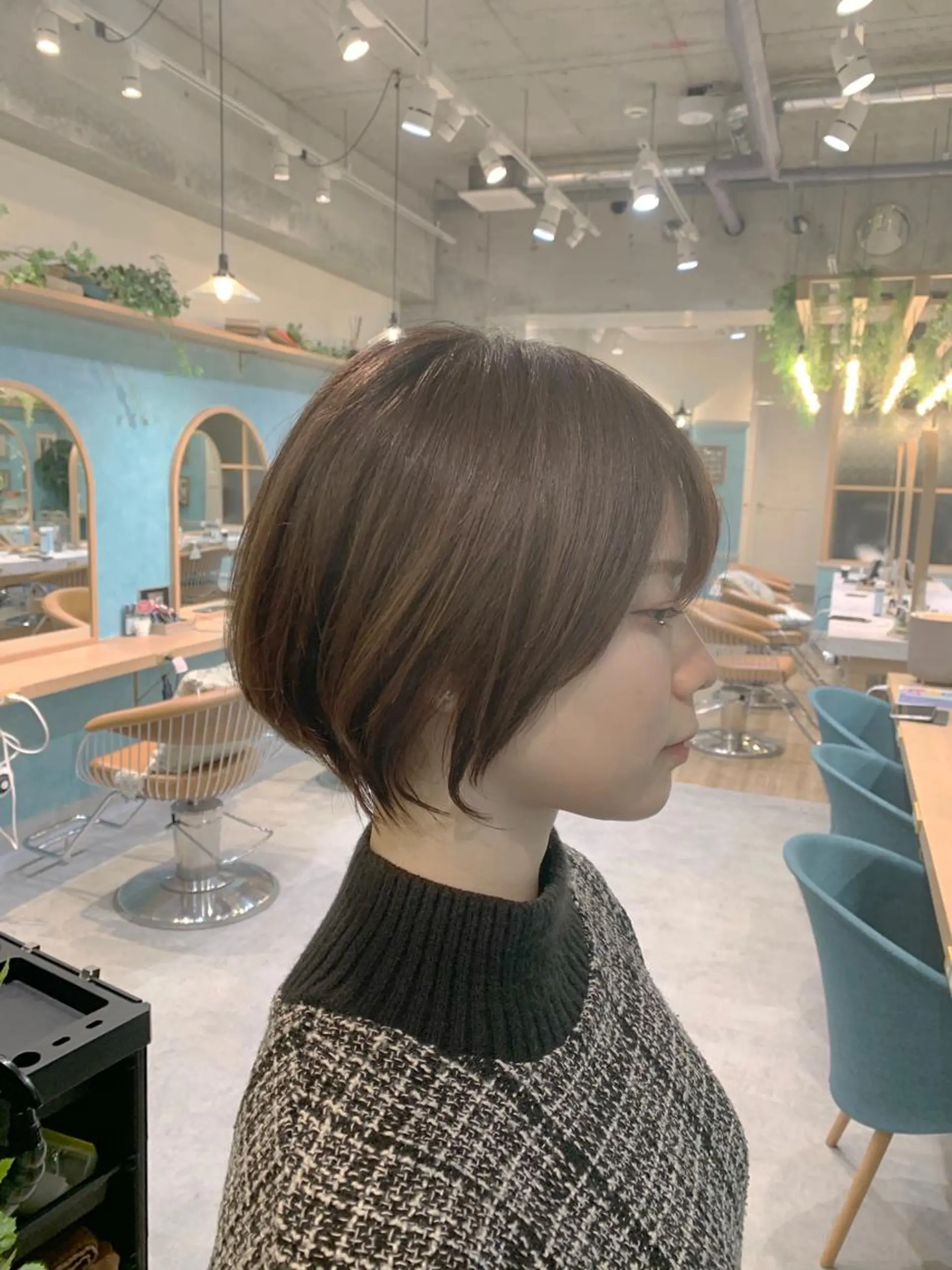 ショート 林 飛夕也のヘアスタイル