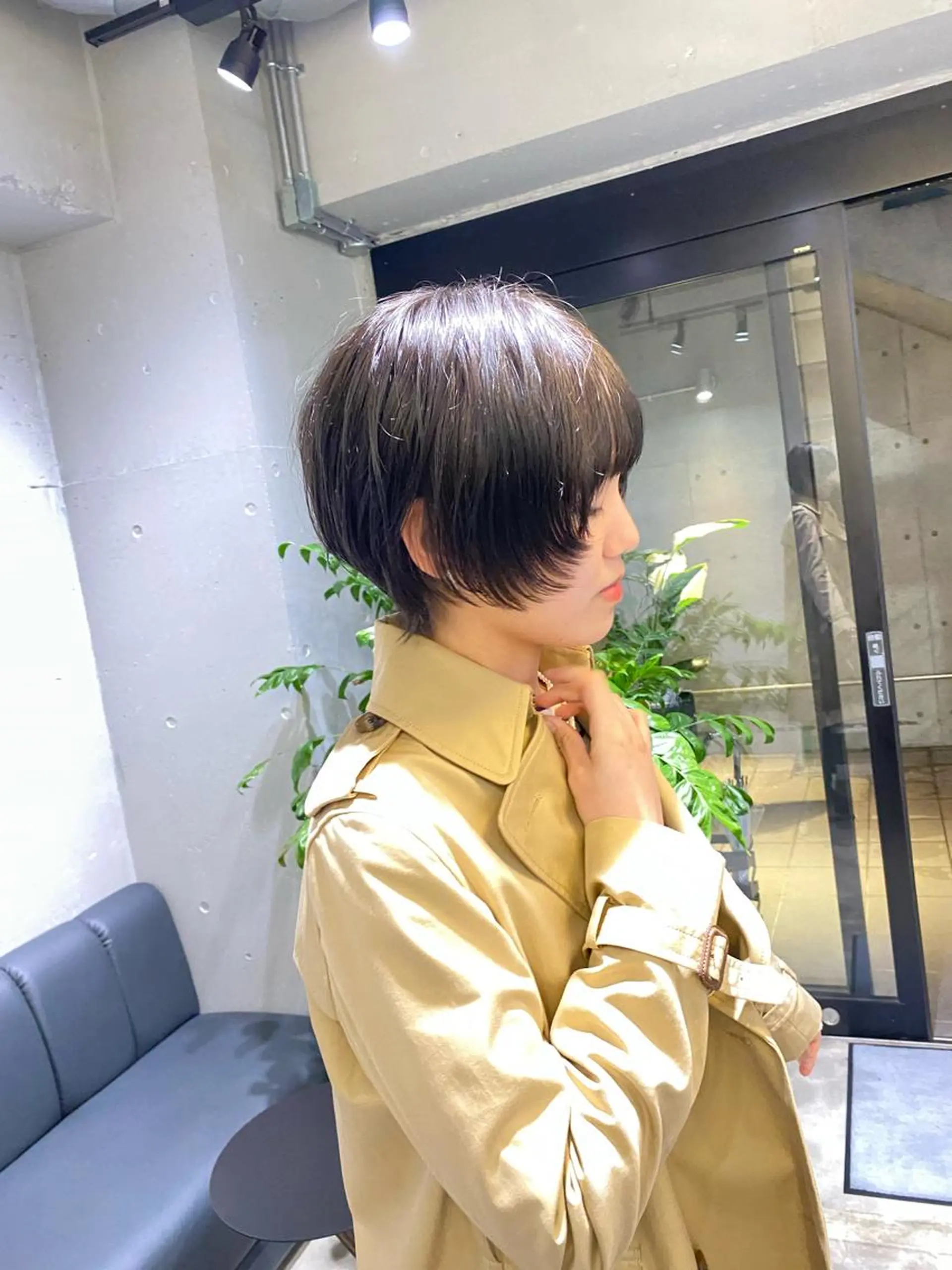 ショート 顔まわりレイヤー 顔周りカット レイヤーカット ショートヘア ウルフカット 🫧似合わせショート イシダ🫧のヘアスタイル