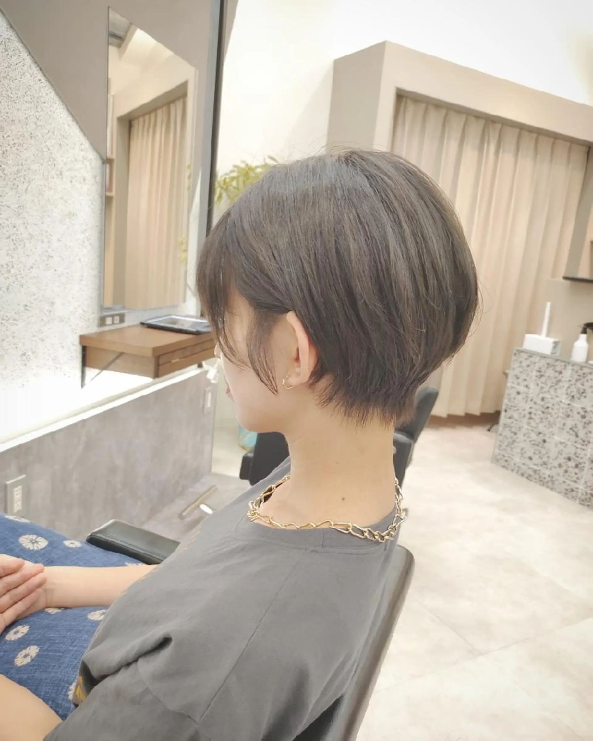 ショート カラー パーマ ヘアアレンジ メンズ マツエク・マツパ ネイル キッズ カット ヘアカラー トリートメント ペスカ豊崎店 沖縄所属・6月オープン♪豊見城 Lodattu✁清水のヘアスタイル
