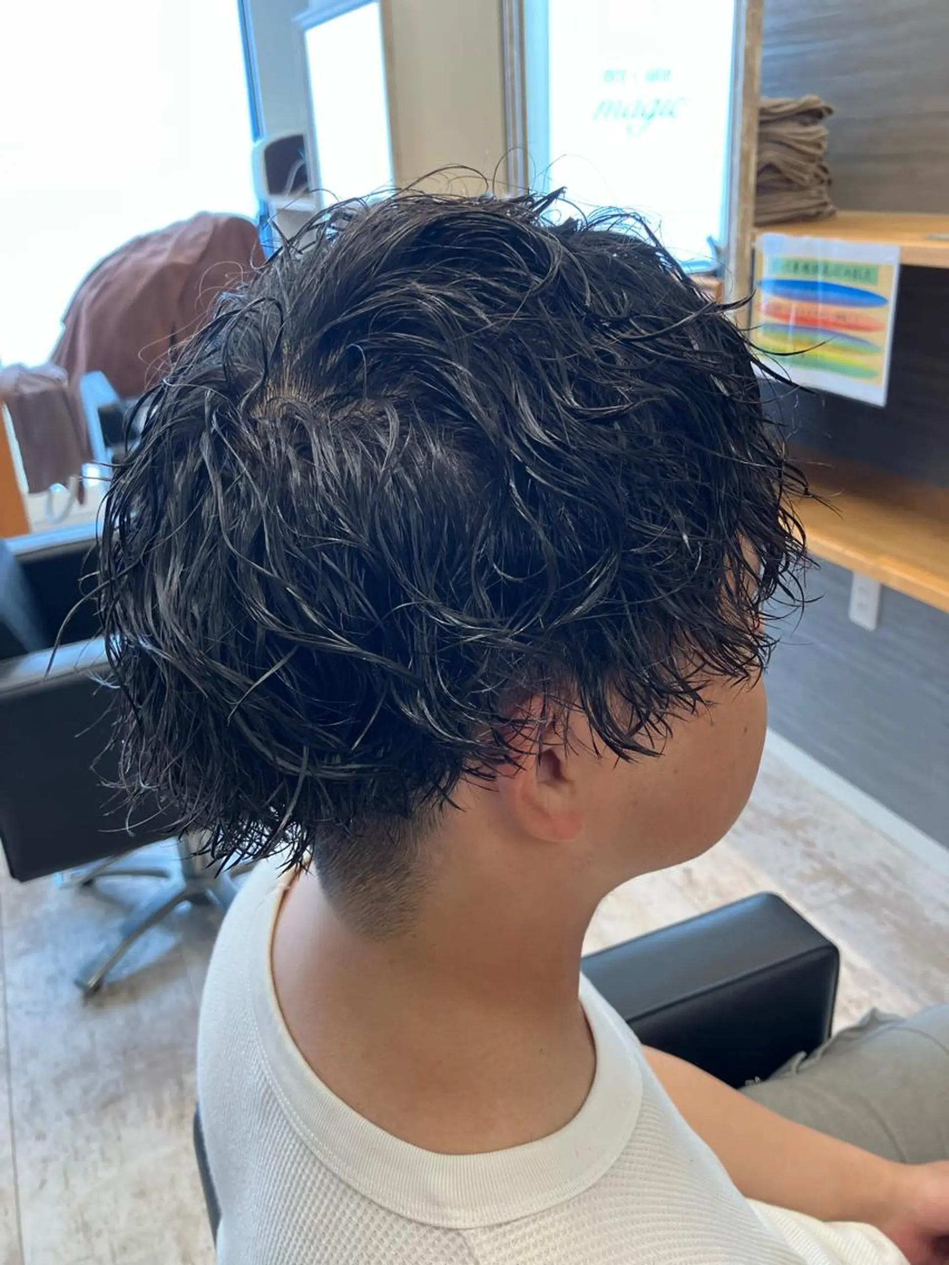 パーマ メンズ カット パーマ メンズ特化/パーマ/ フェードWATARUのヘアスタイル