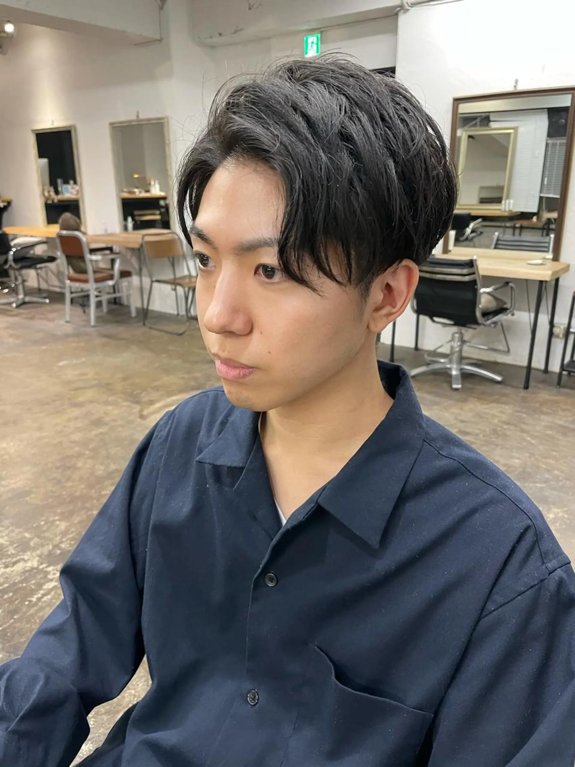 ショート メンズ メンズパーマ メンズ特化ryoのヘアスタイル