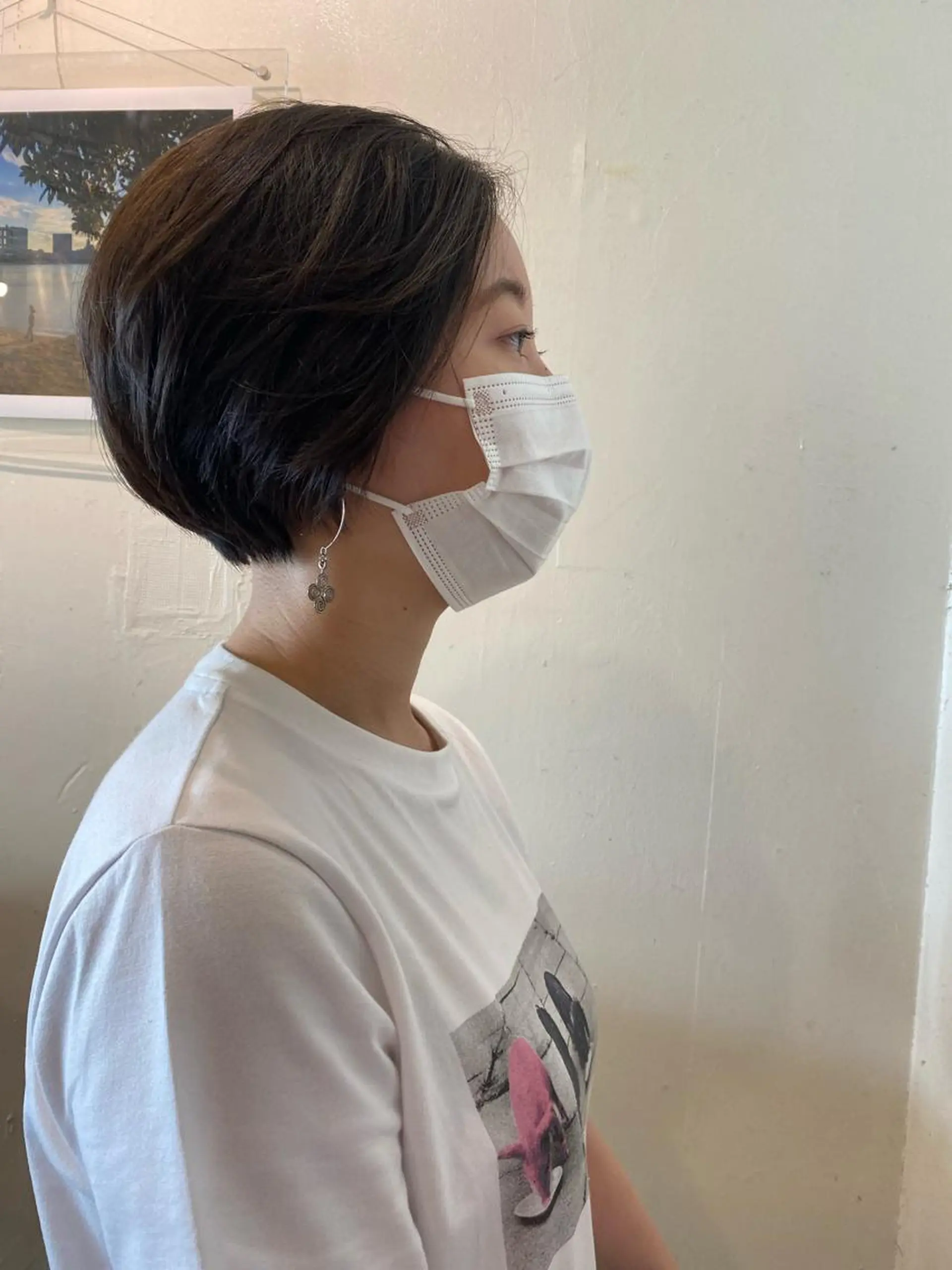 ショート カット les baladins du miroir所属・🍃YURI 🍃のヘアスタイル