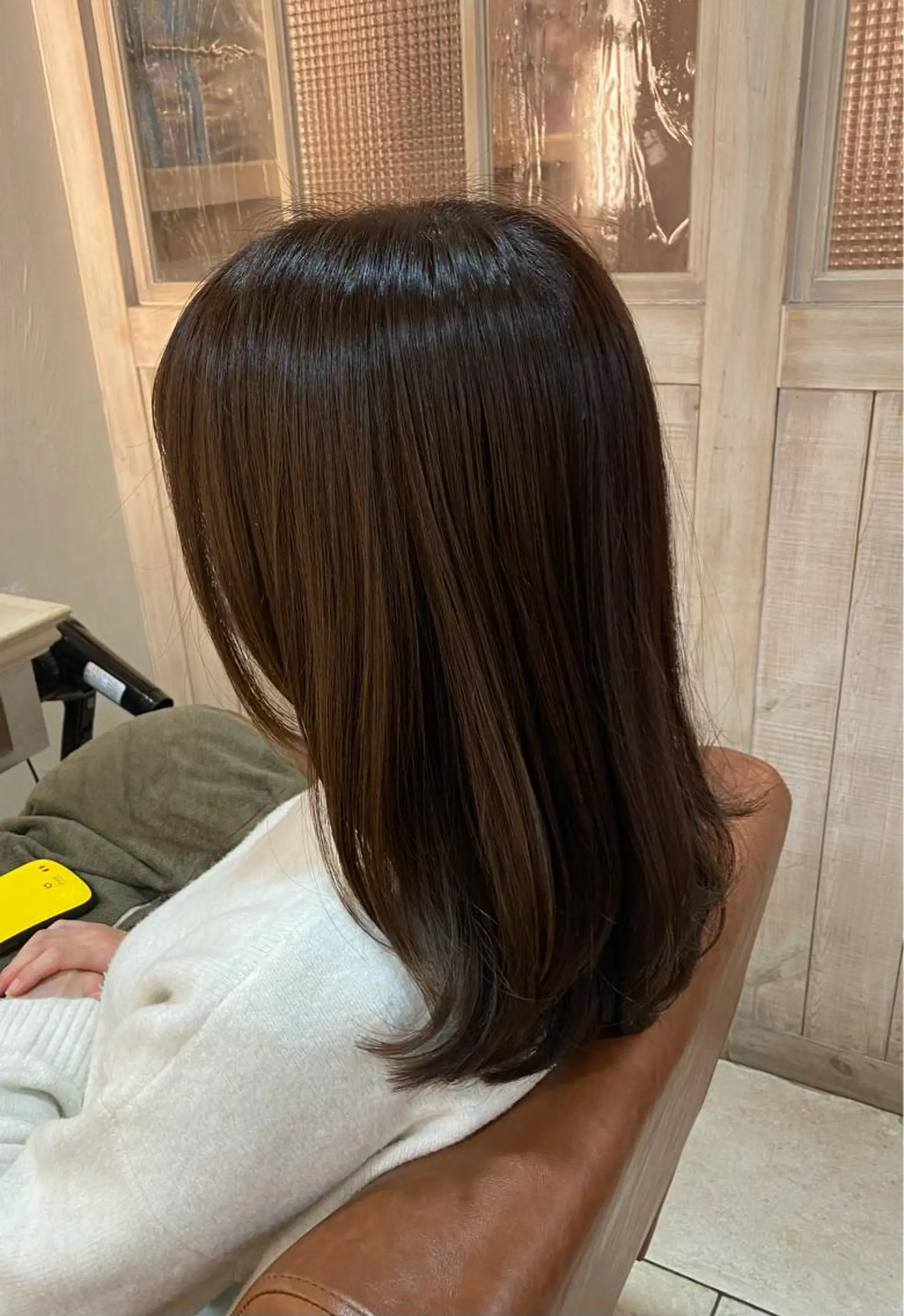 カラー ベージュカラー 井上 日菜乃のヘアスタイル