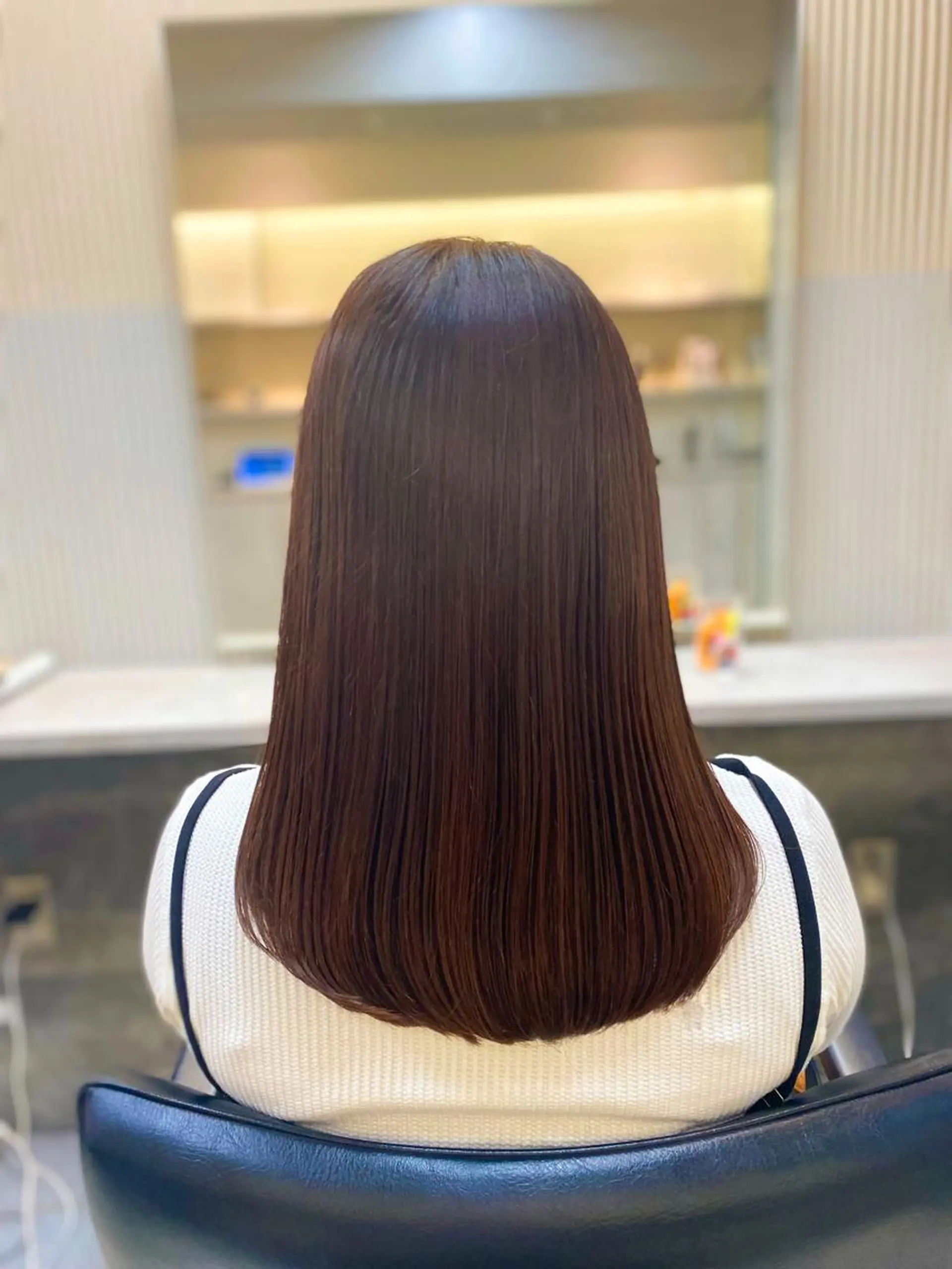 ロング カラー ベージュカラー 透明感カラー ピンクカラー ピンクベージュ ヘアカラー トリートメント 木原良 (キハラ リョウ)のヘアスタイル