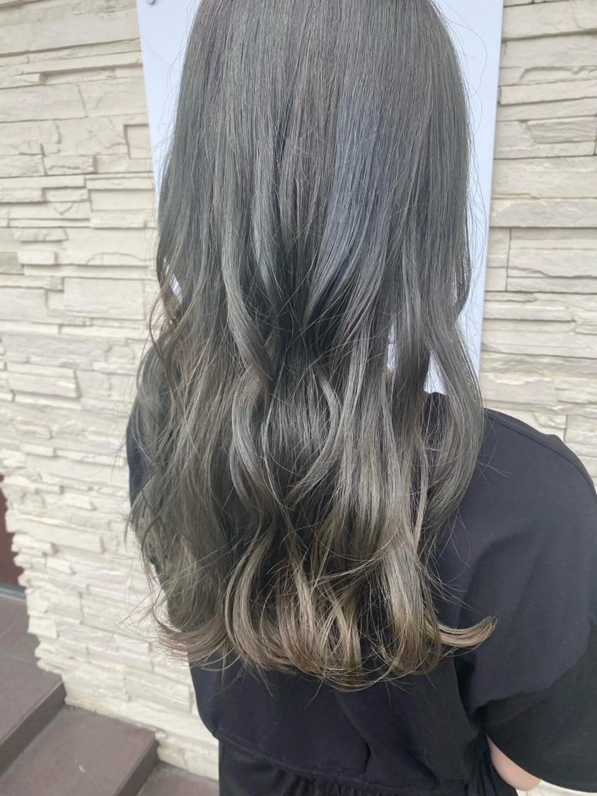 ロング カラー カット ヘアカラー トリートメント 💎髪質改善💎艶髪 💎ブリーチ💎津村のヘアスタイル