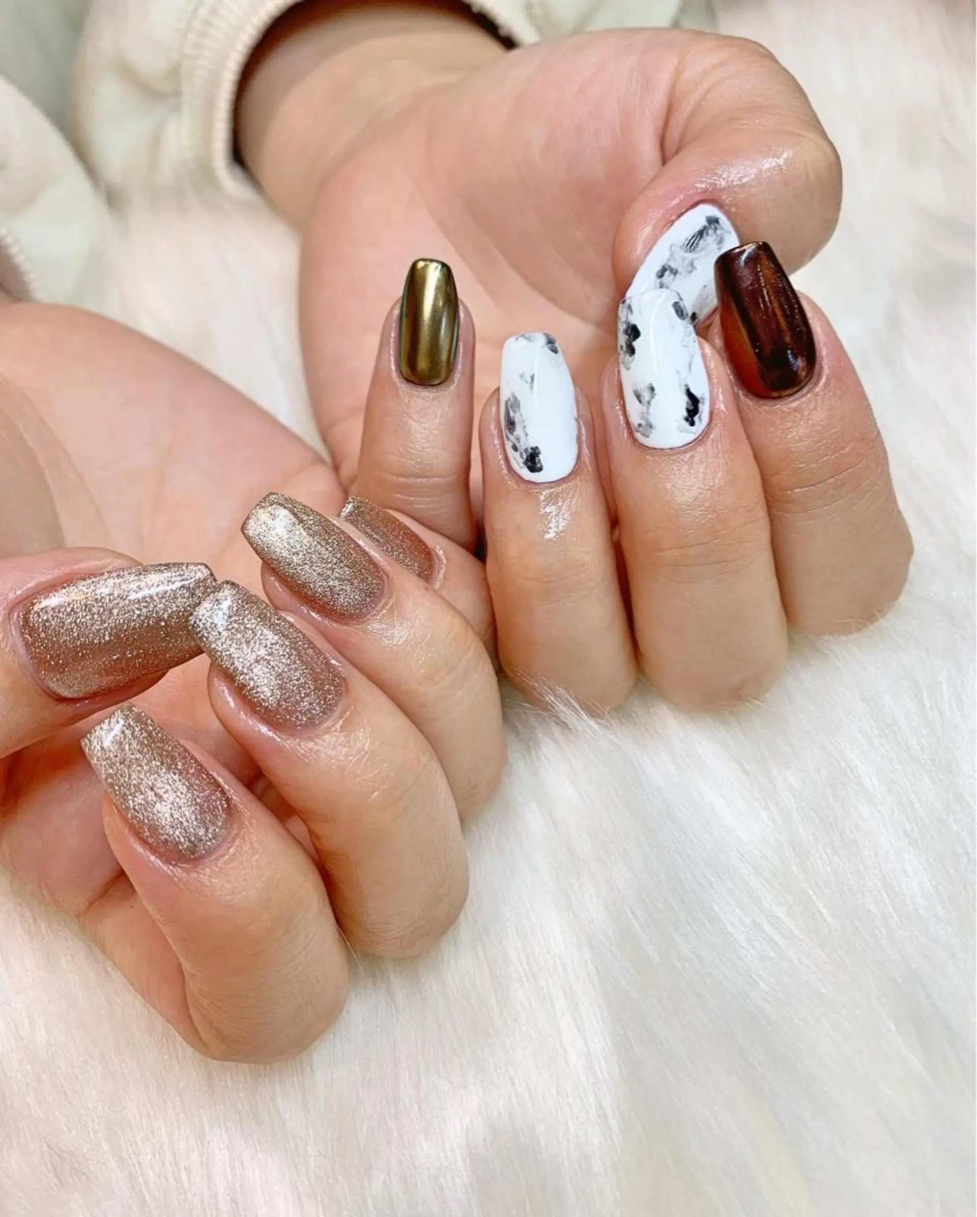 ネイル ハンドネイル glow_ nailのネイルデザイン