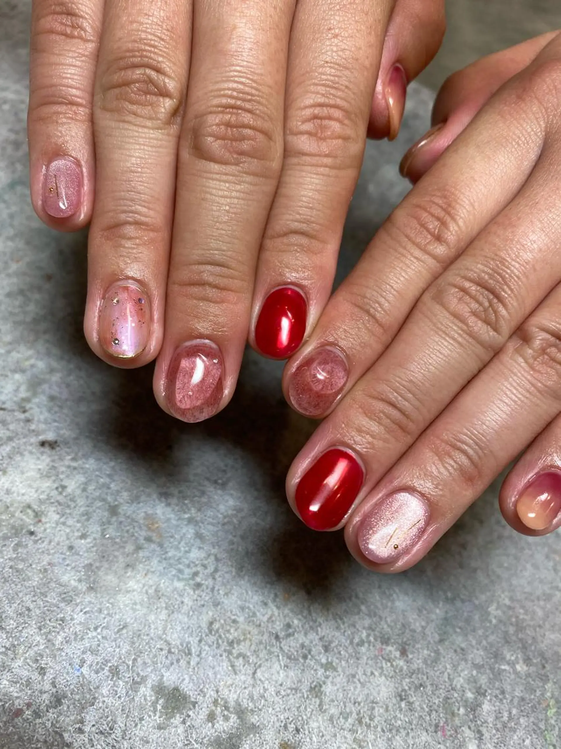 ネイル ハンドネイル 【LINON】 airiのネイルデザイン