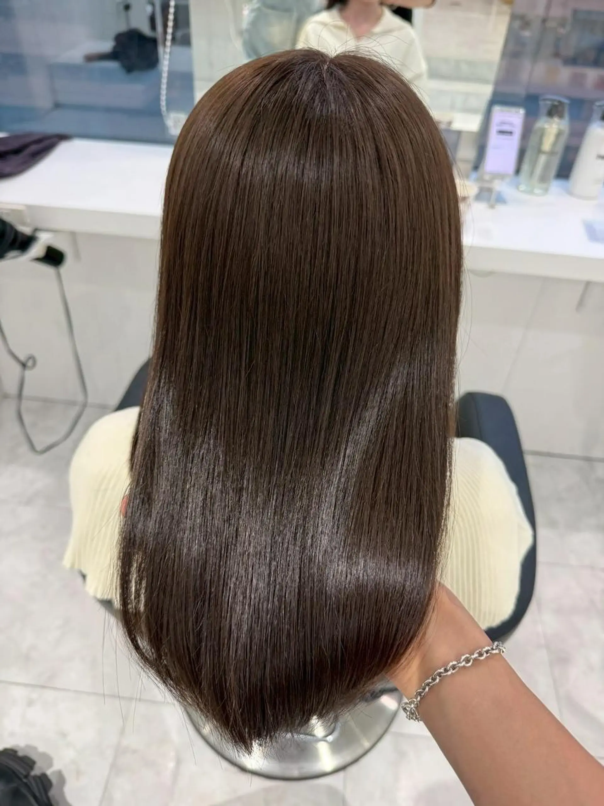 カラー トレンド×似合わせ 🤍艶モテヘア🤍のヘアスタイル
