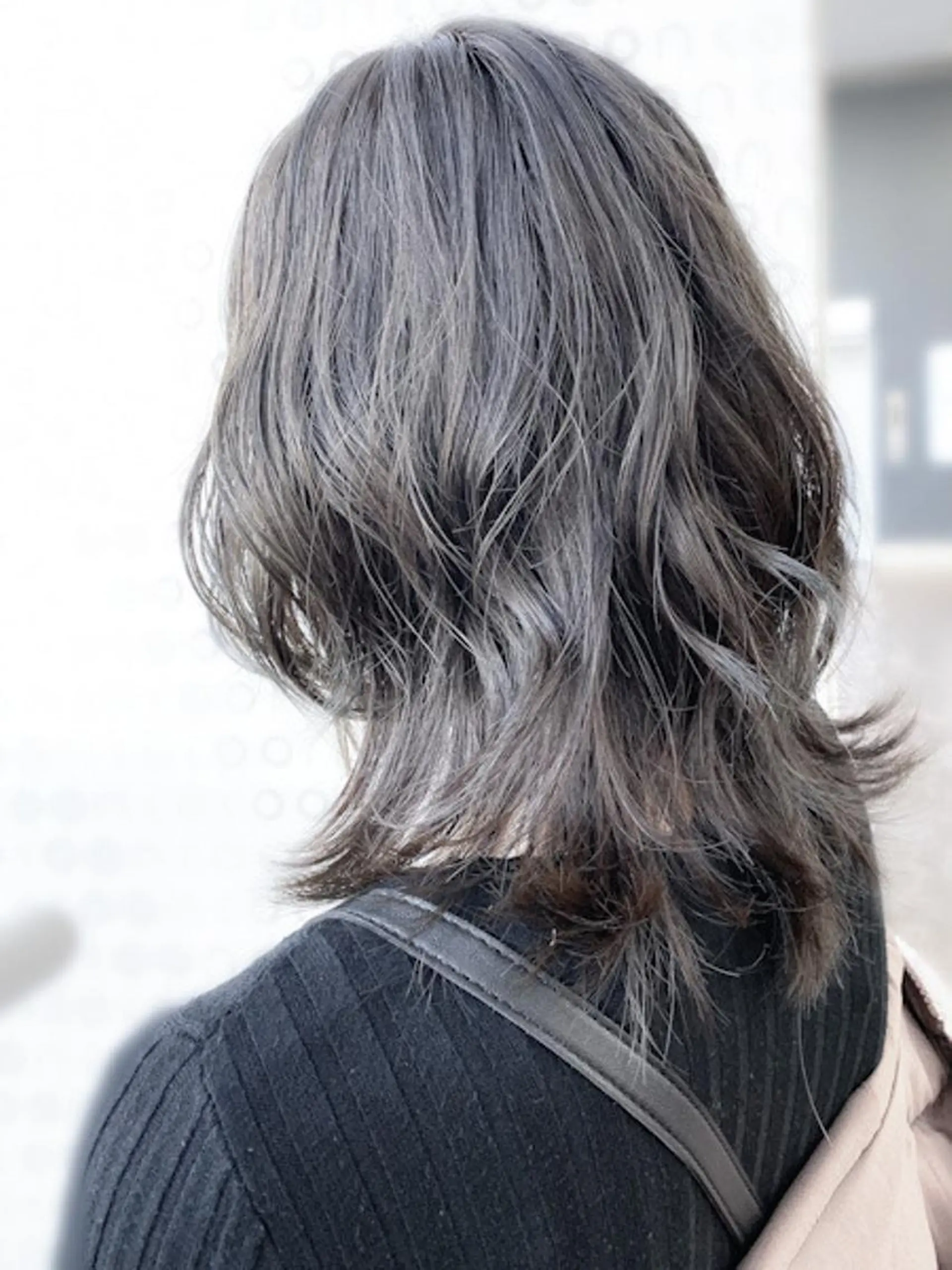 ミディアム カラー パーマ 大野 あさみのヘアスタイル