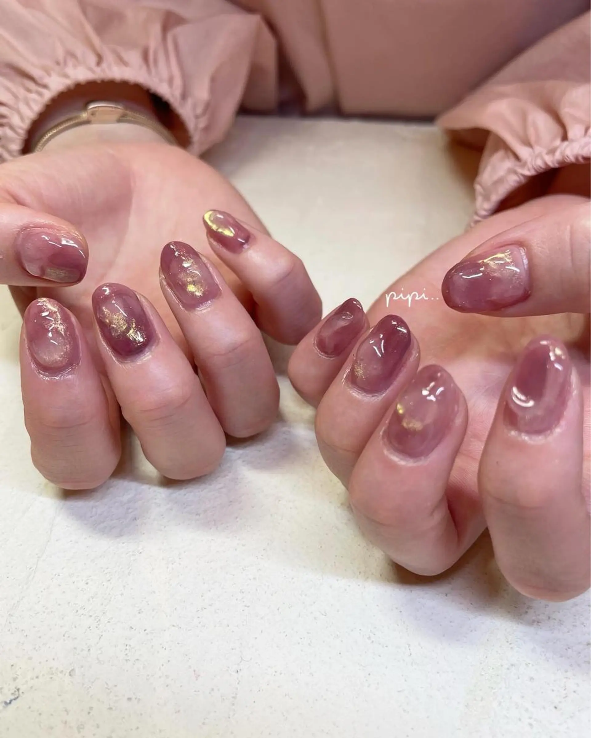 ミディアム ネイル pipi ..のネイルデザイン