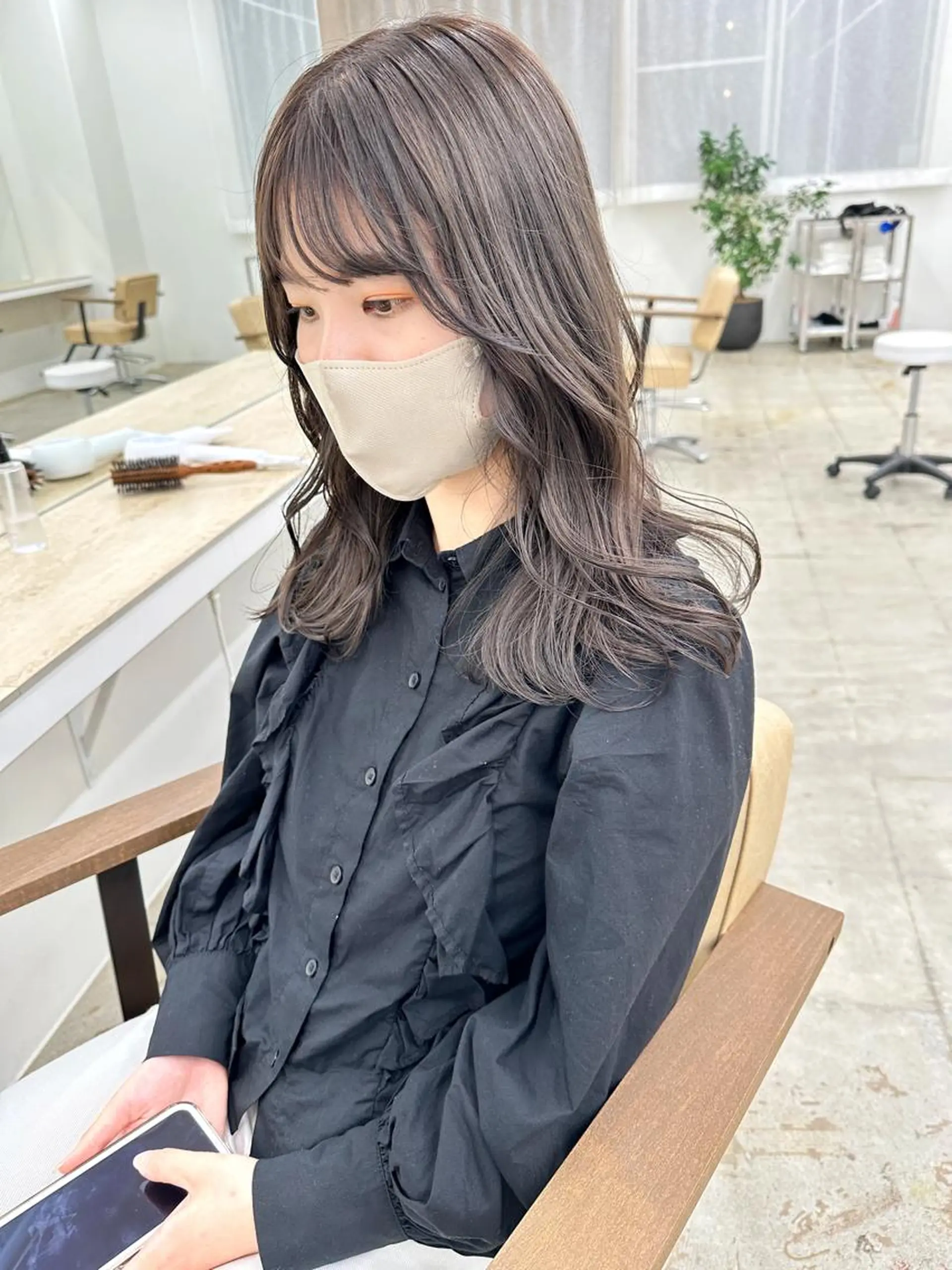 セミロング マンツーマン施術🦋 ayajuのヘアスタイル