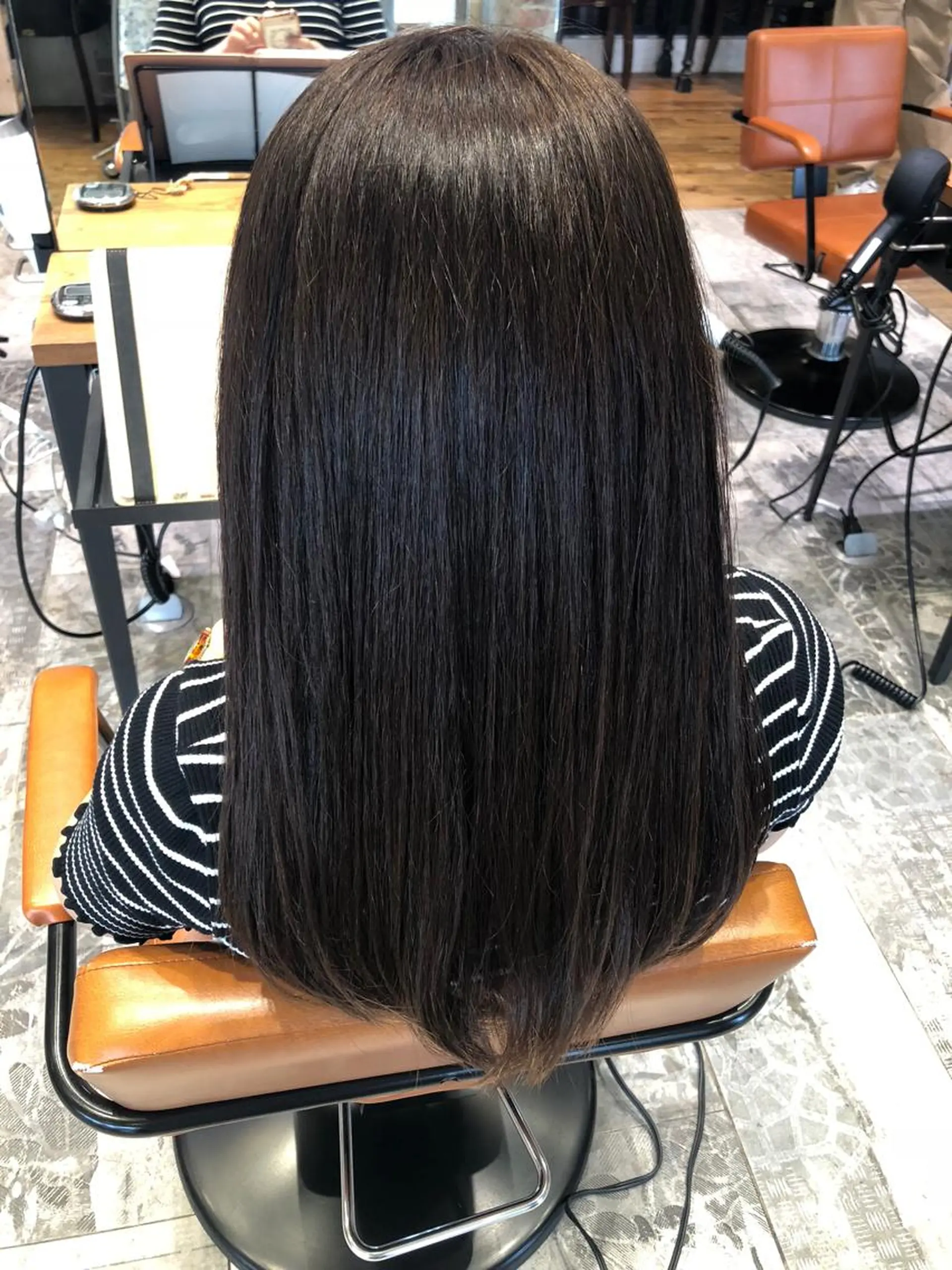 ロング カラー 顔周り/くびれヘア 韓国ヘア💕風間るなのヘアスタイル