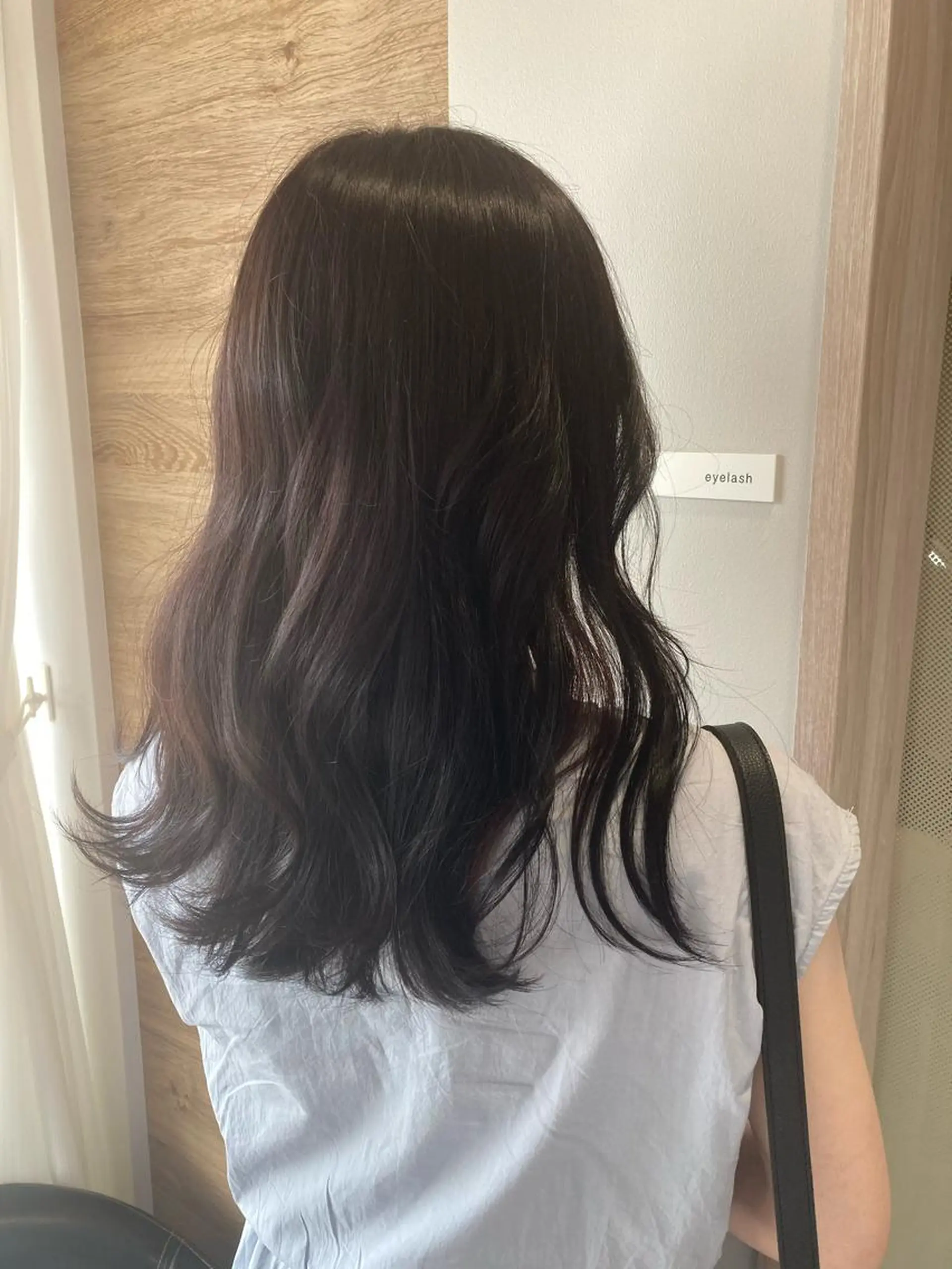 セミロング カラー 田村 瑠袈のヘアスタイル