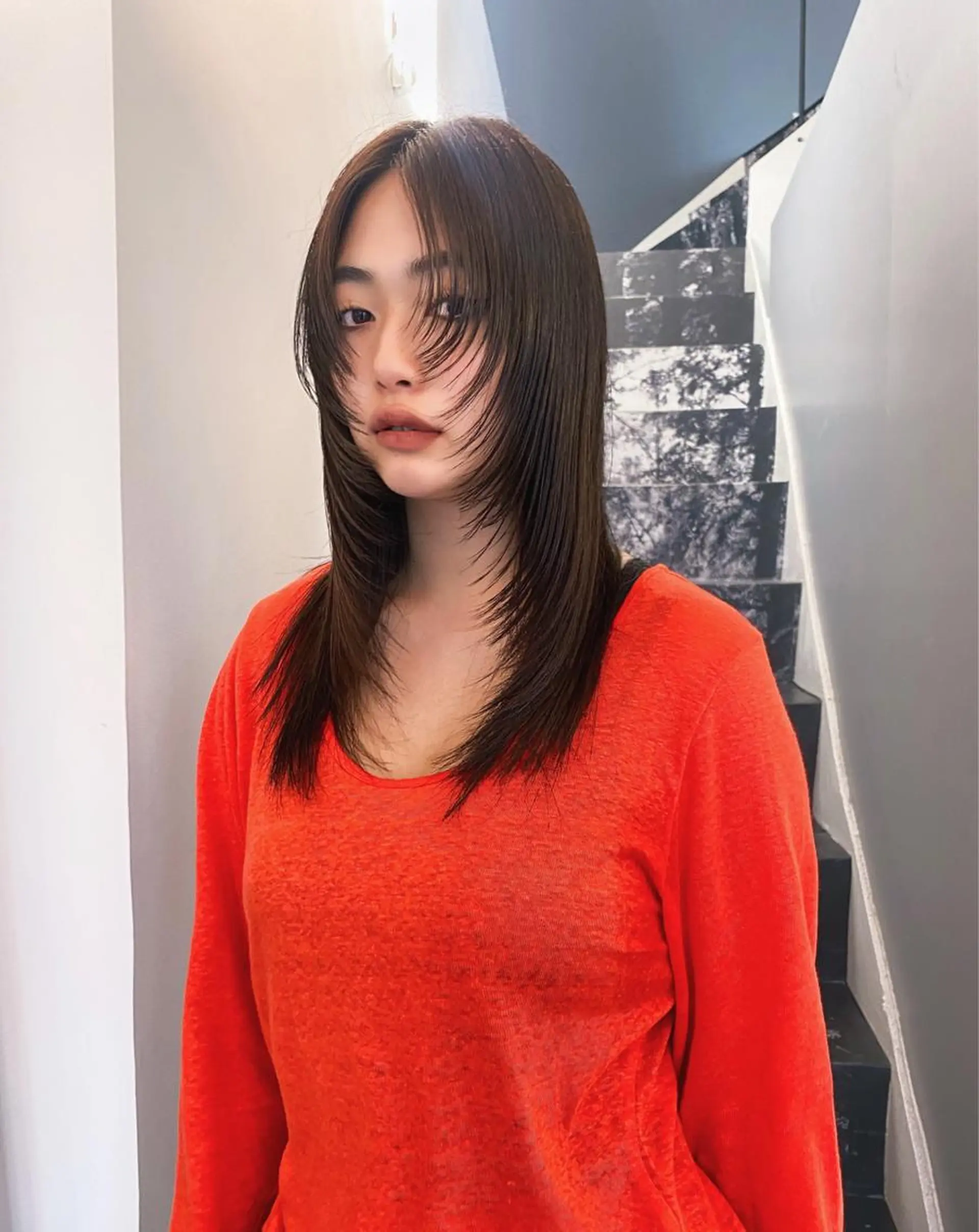 ロング カラー カット レイヤー/パーマ /ウルフ/nabeのヘアスタイル