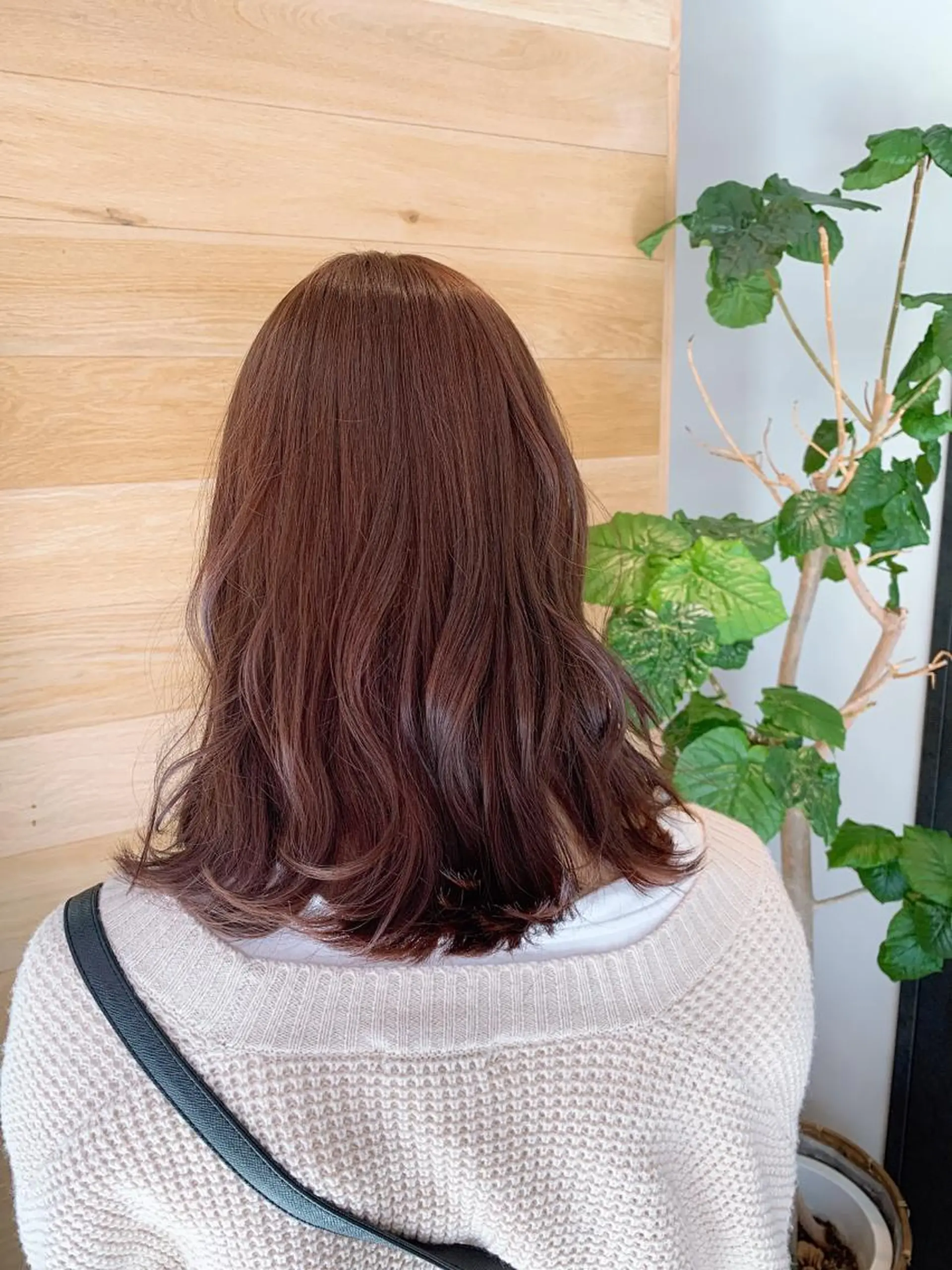 セミロング カット ヘアカラー トリートメント ayano ．のヘアスタイル