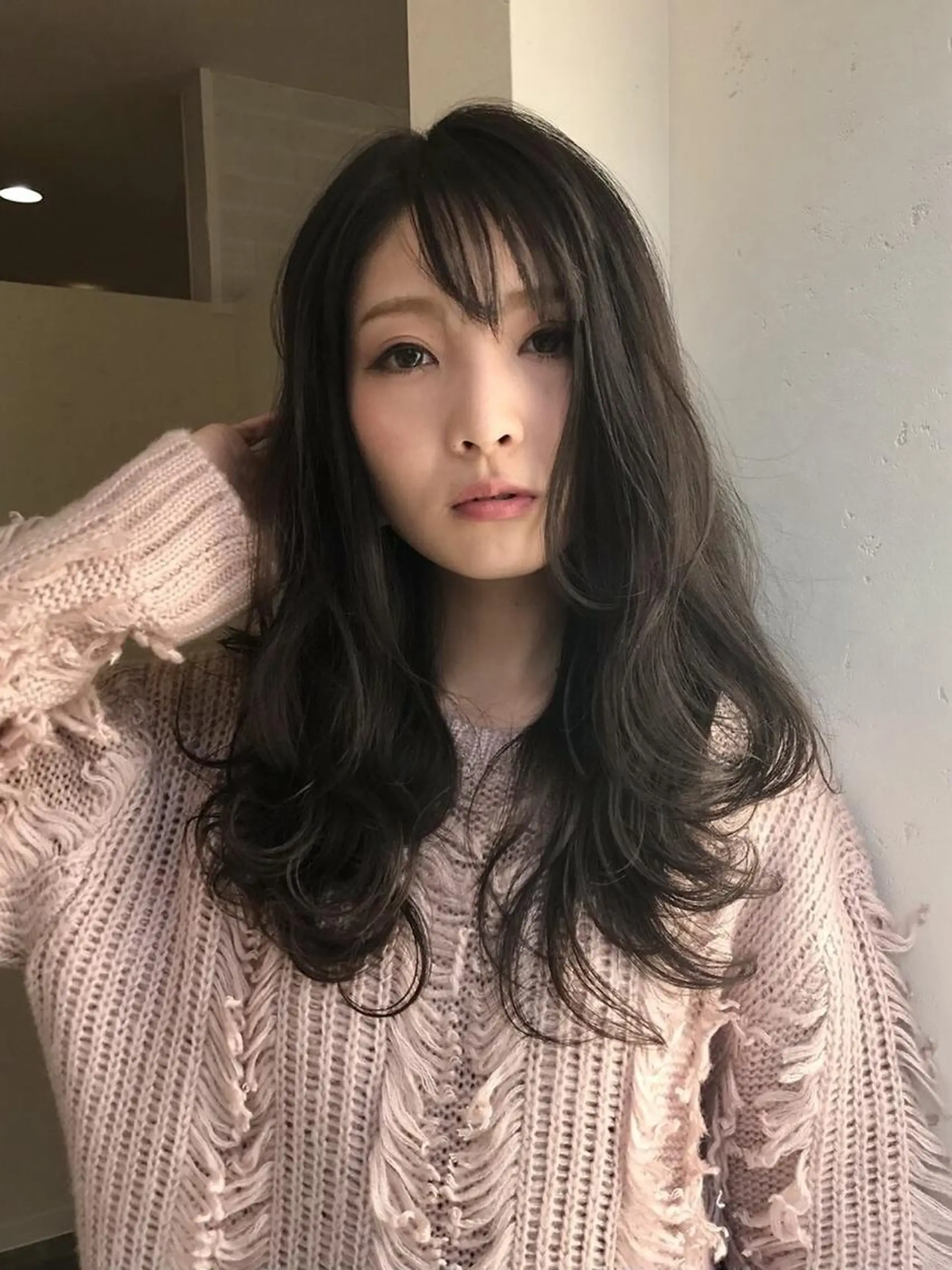 ロング カラー パーマ Lafesta HAIR和歌山駅前店のヘアスタイル