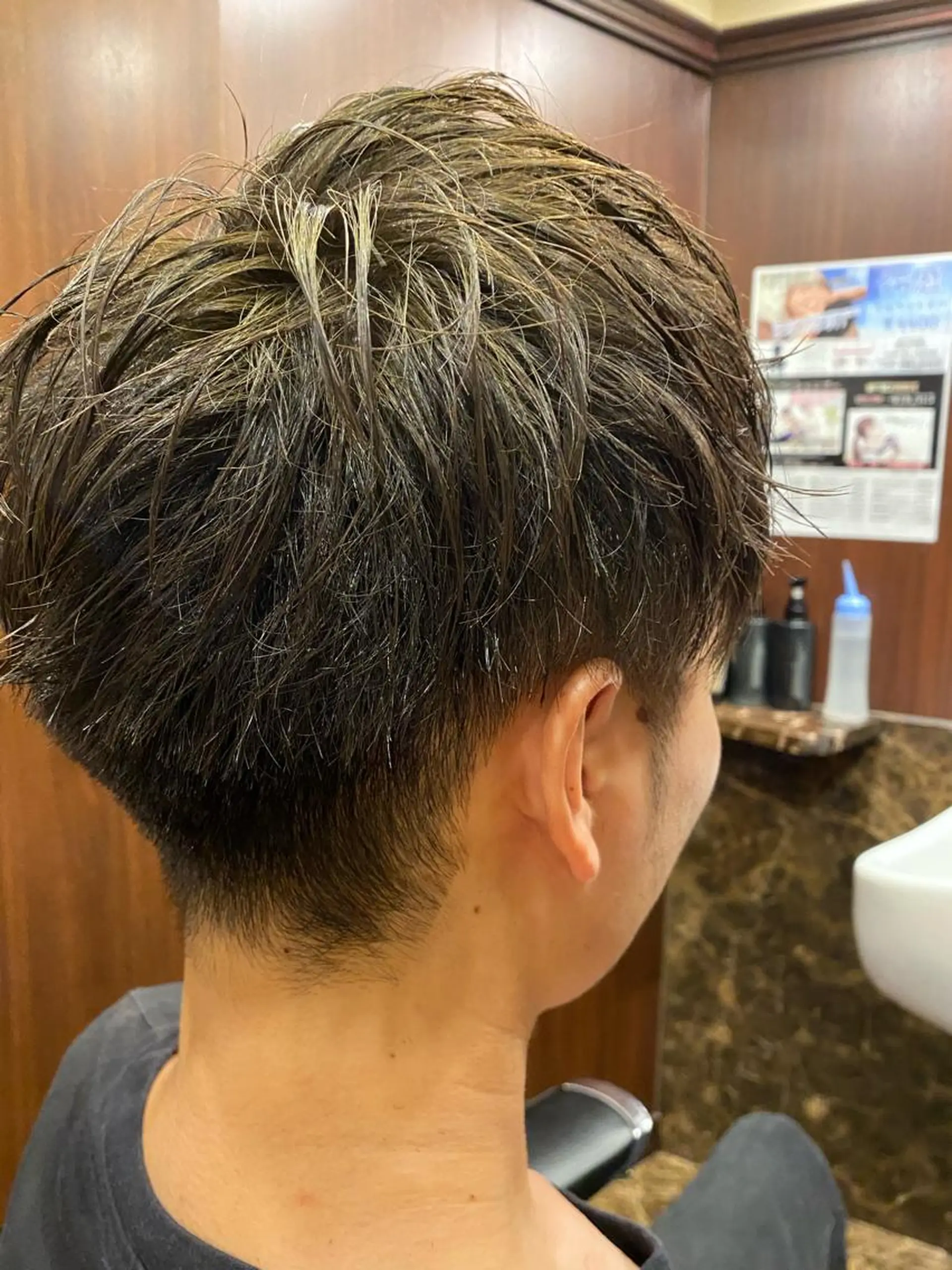 ミディアム ヒロ銀座難波店所属・齋藤 大晟のヘアスタイル