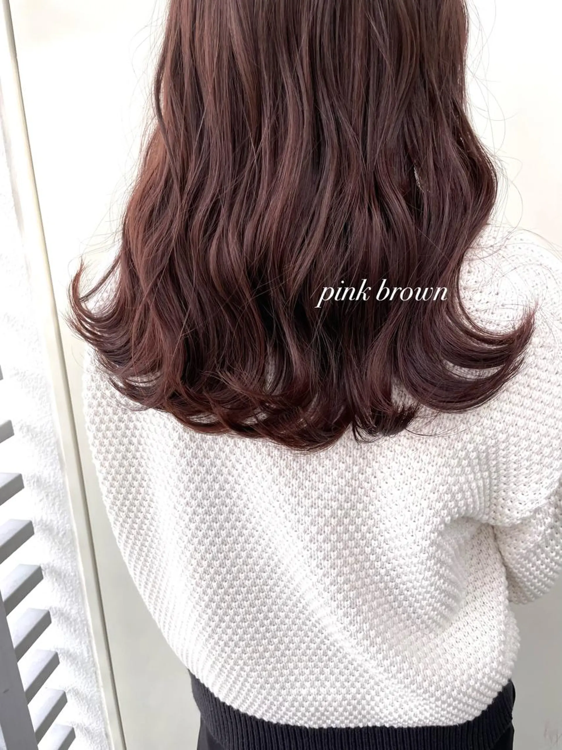 セミロング カラー パーマ ヘアアレンジ カット ヘアカラー トリートメント 女性スタイリスト専門サロン Zina 天神所属・NANA／trend style🕊🍑のヘアスタイル