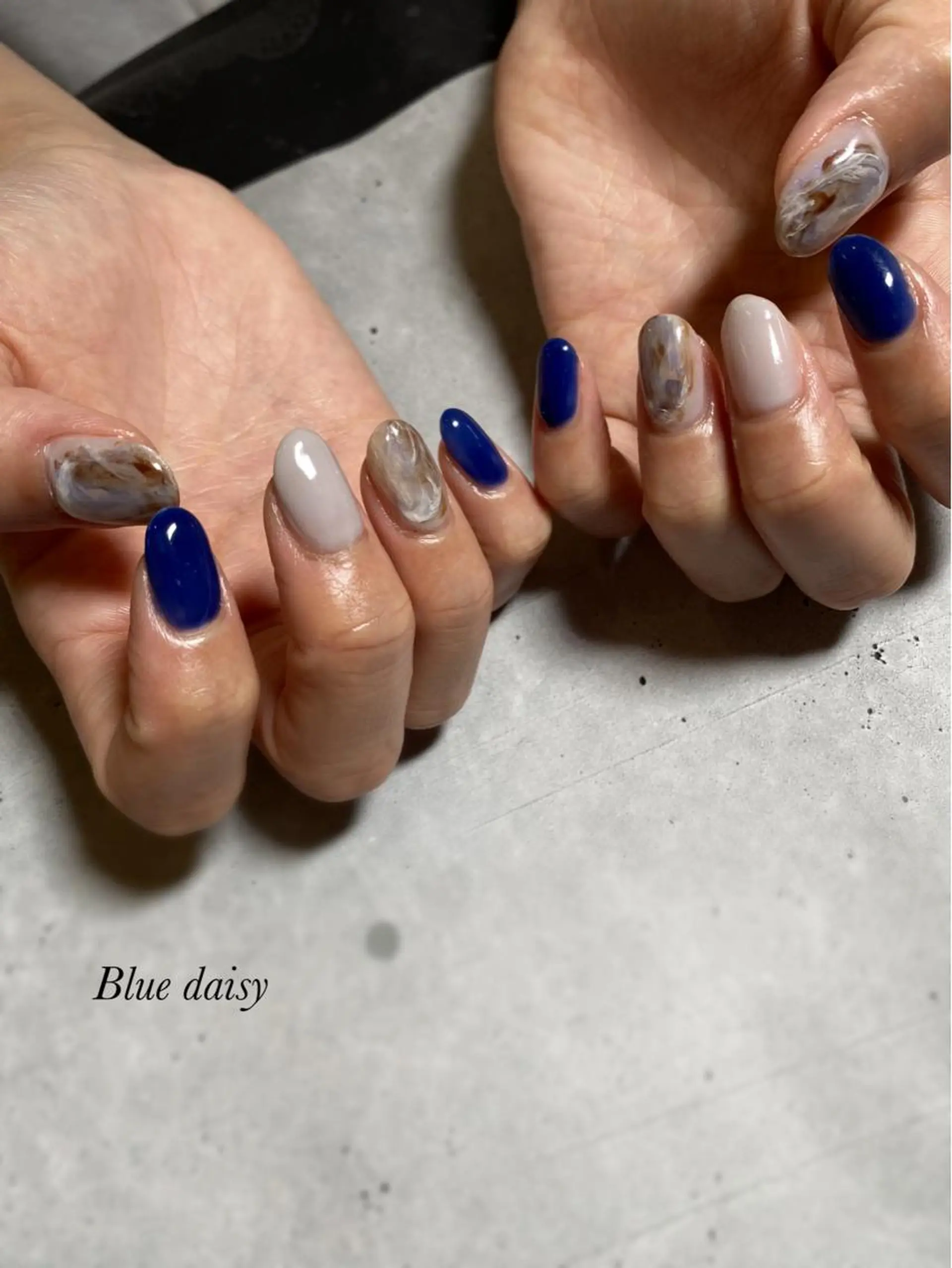 ネイル Blue daisy 栄本店のネイルデザイン