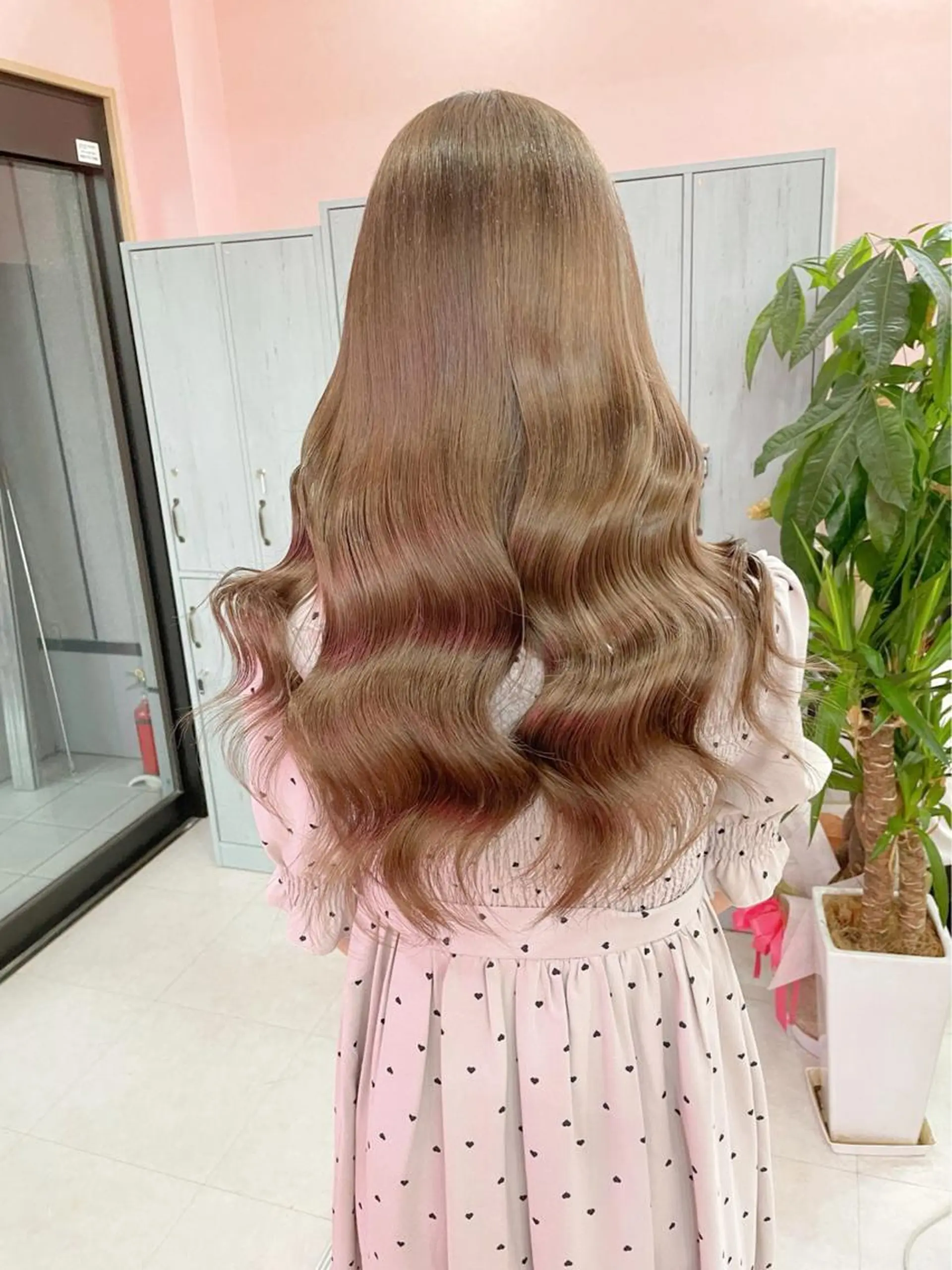 ミディアム カラー カット ヘアカラー トリートメント ヘッドスパ ヘアセット 柔らかカラー/ レイヤーYUTO🧋のヘアスタイル