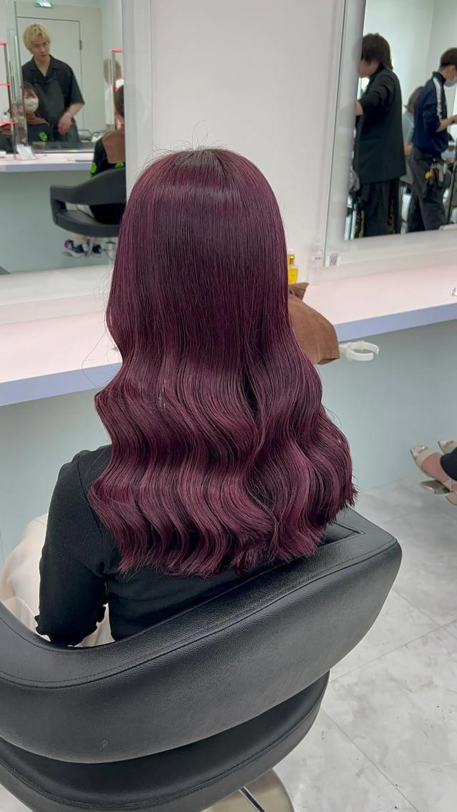 ロング カラー ヘアアレンジ ヘアカラー トリートメント ブリーチなしの達人 🌈KAITOのヘアスタイル