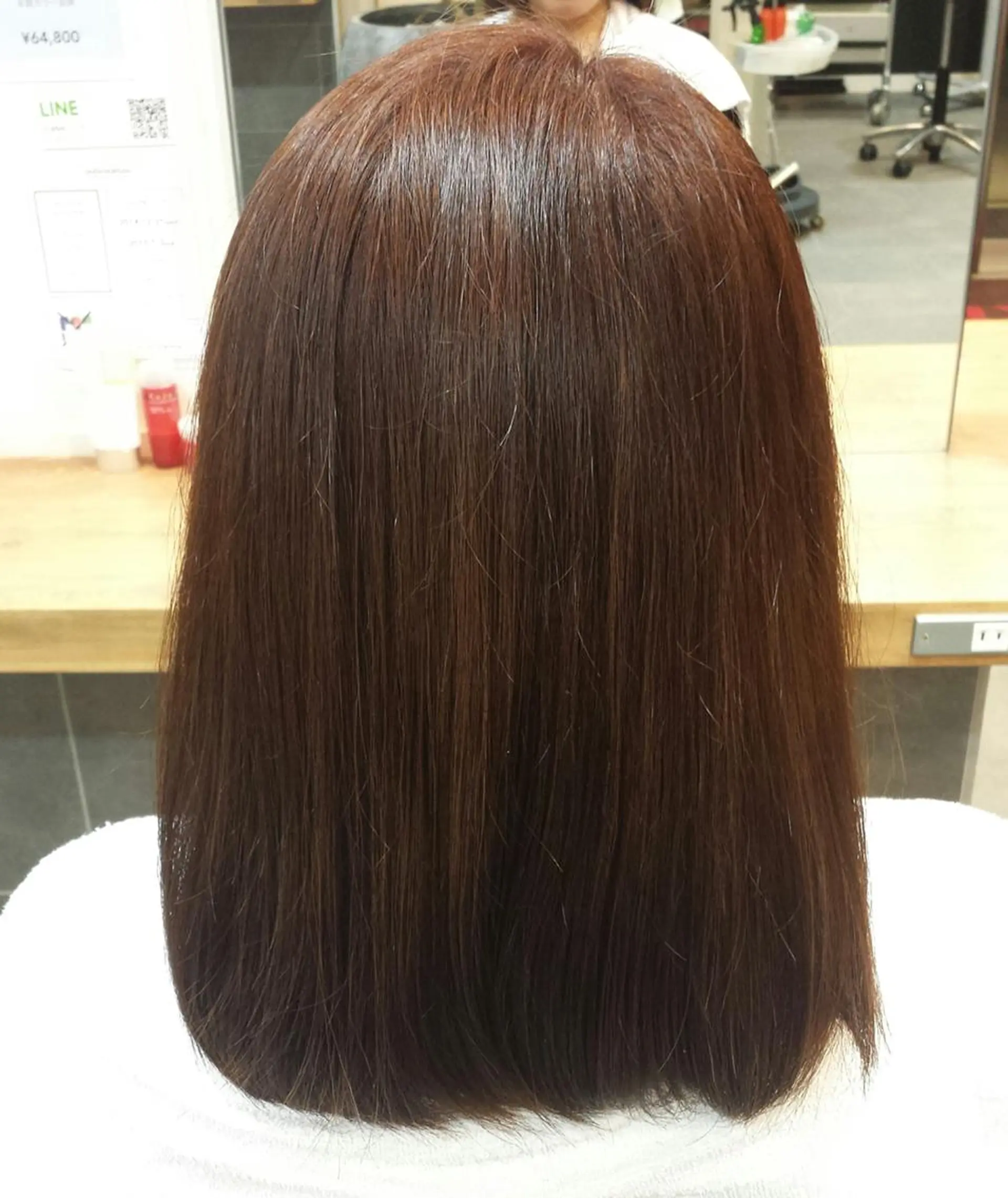 カラー セミロング FORME野口 晴香のヘアスタイル