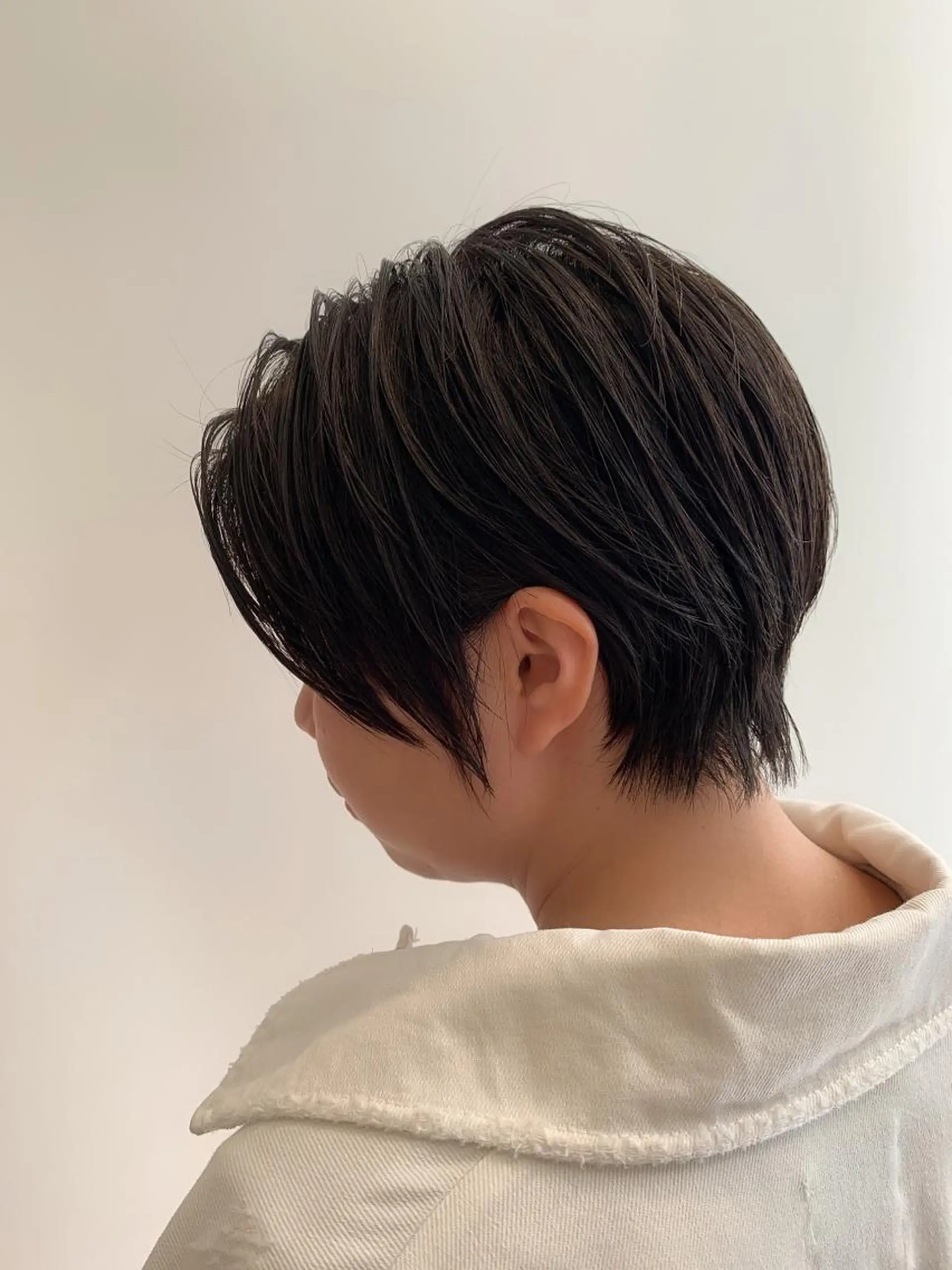 ショート カット トリートメント 縮毛/ショート/ ボブ/レイヤー/小原のヘアスタイル