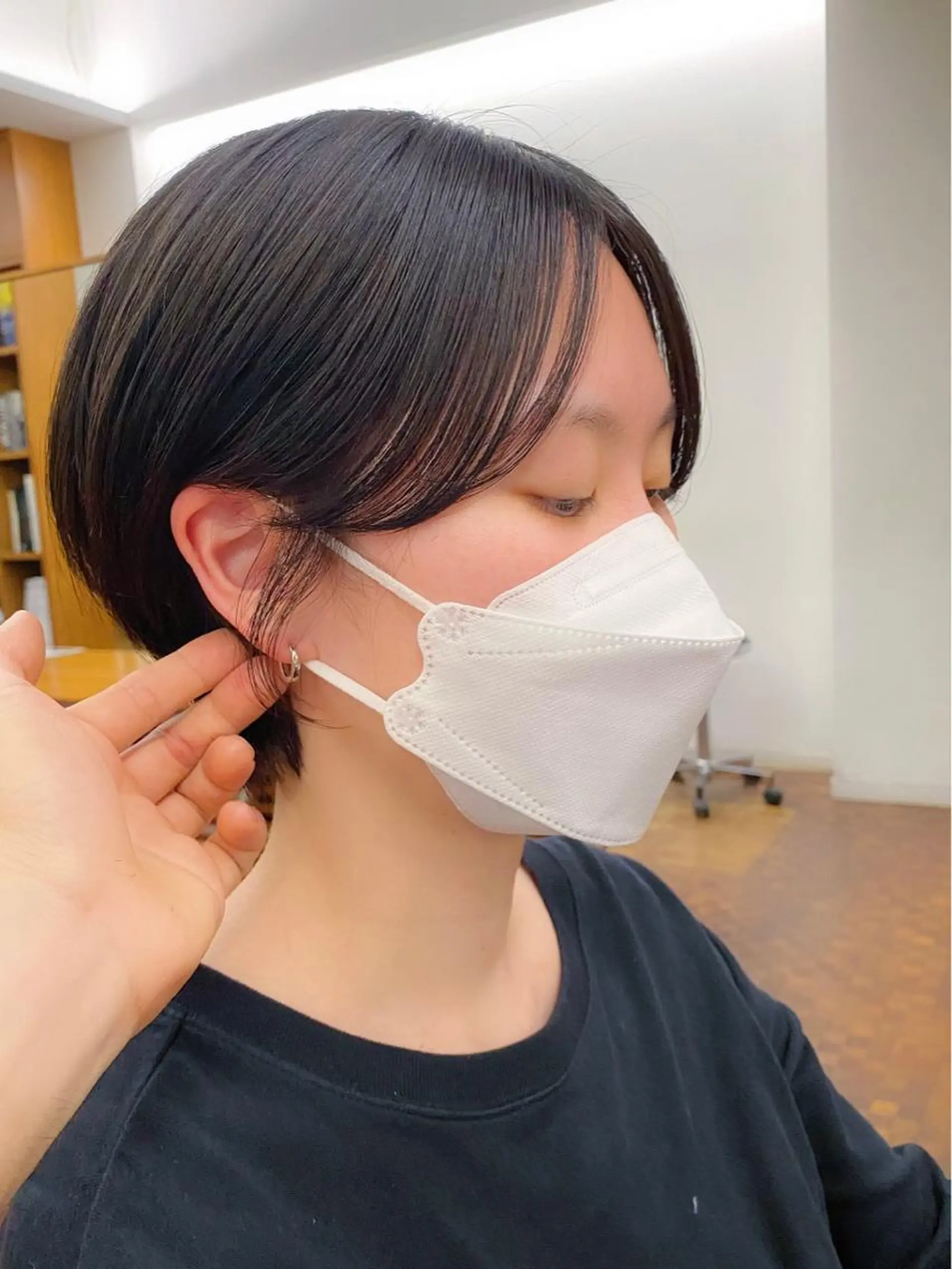 ショート カラー Paddle所属・似合わせレイヤー/ ニュアンスパーマ高倉のヘアスタイル