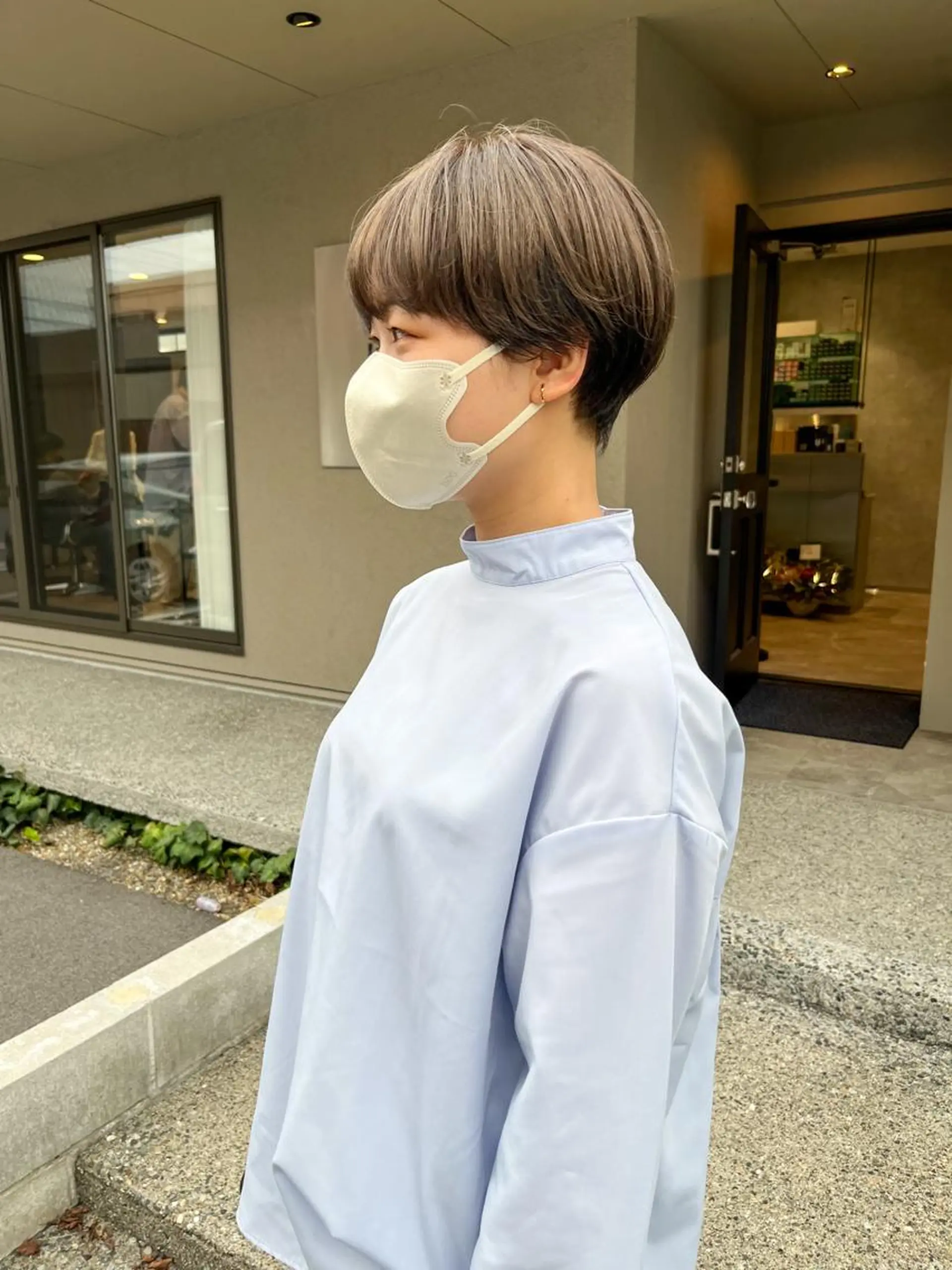 ショート HEDI　美谷添 貫太のヘアスタイル