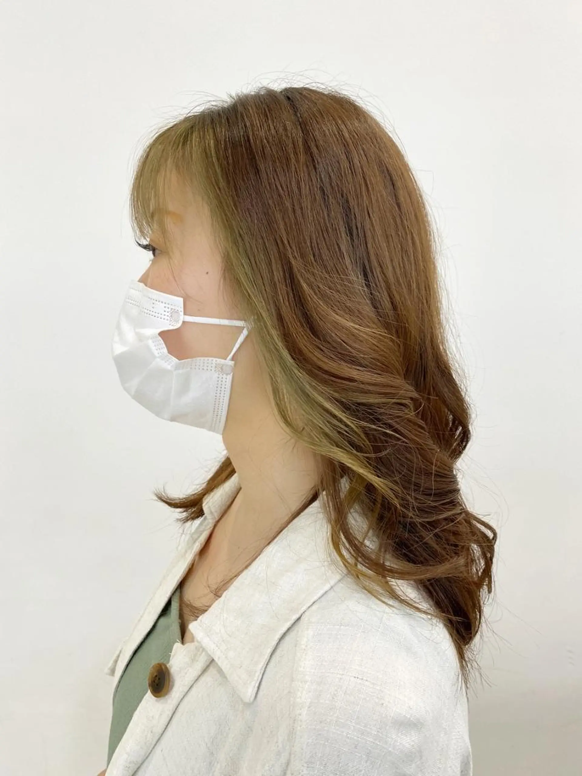 ロング カラーモデル募集中！ 奥出　紗永のヘアスタイル