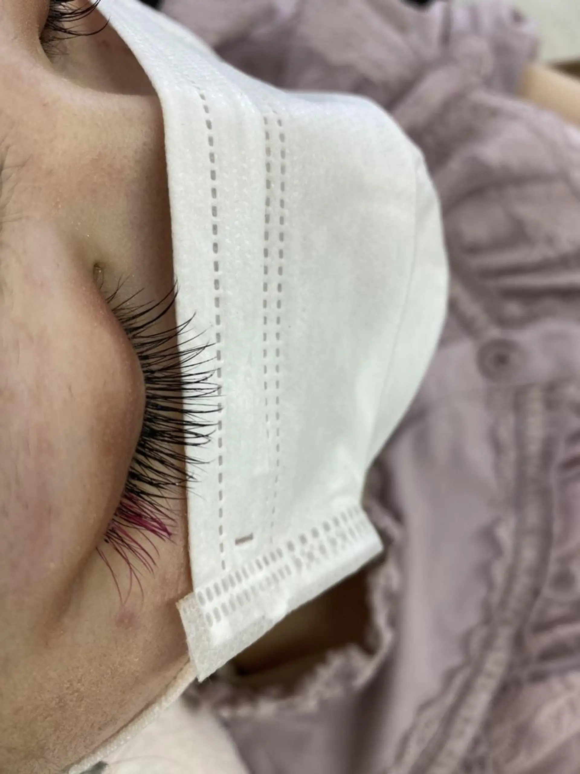 マツエク・マツパ 中村 眞歩のヘアスタイル