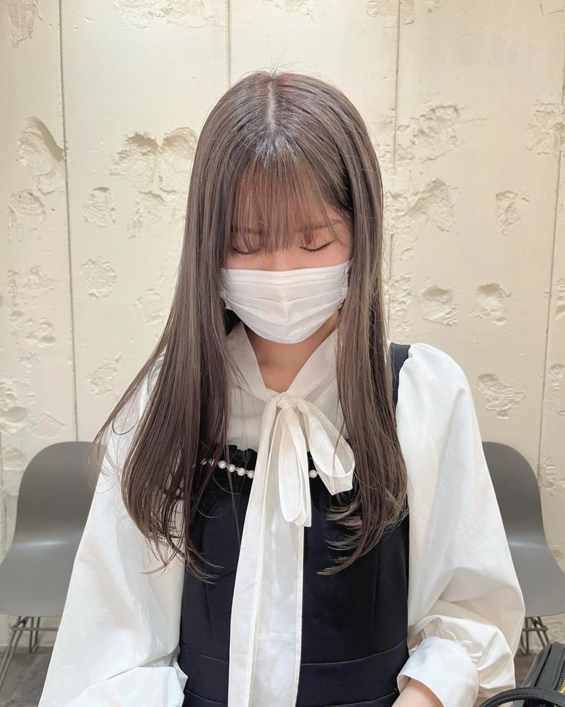 ロング カラー ハイトーン🦢 Natsumiのヘアスタイル