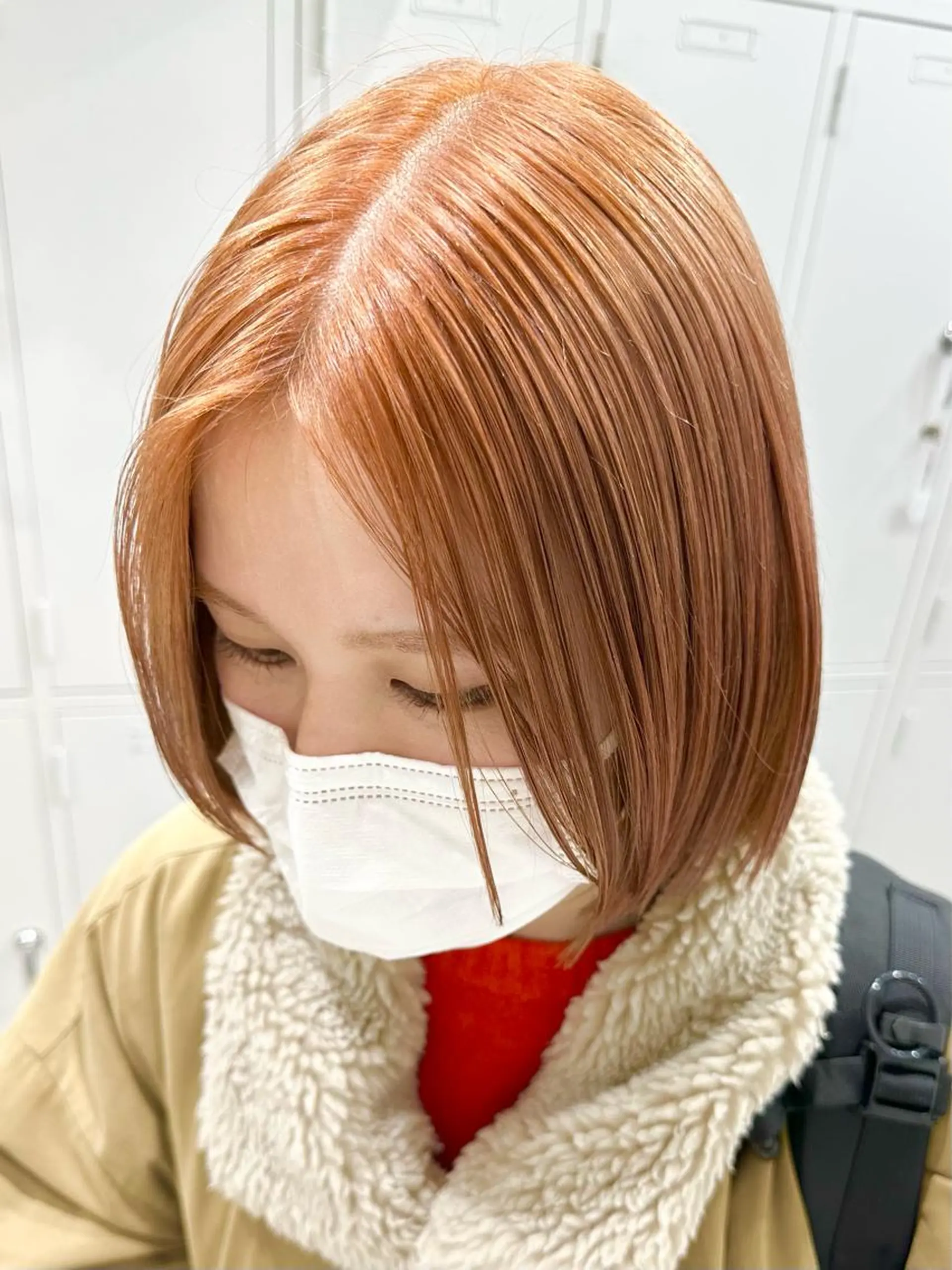 ショート カラー ヘアカラー トリートメント ヘッドスパ ヘアセット kai .のヘアスタイル